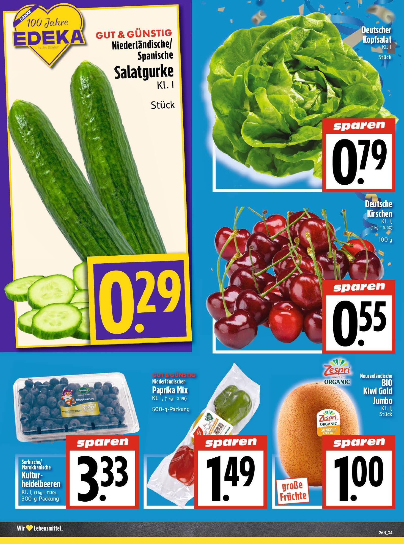 Edeka Prospekt ab Montag - Thüringen Seite 4