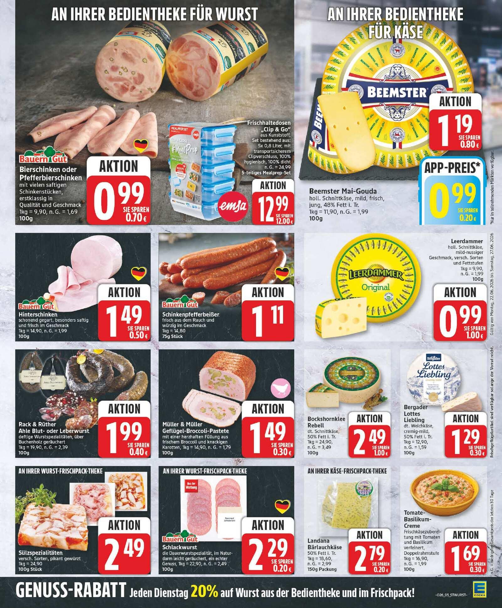 Edeka Prospekt ab Montag - Sachsen-Anhalt Seite 5
