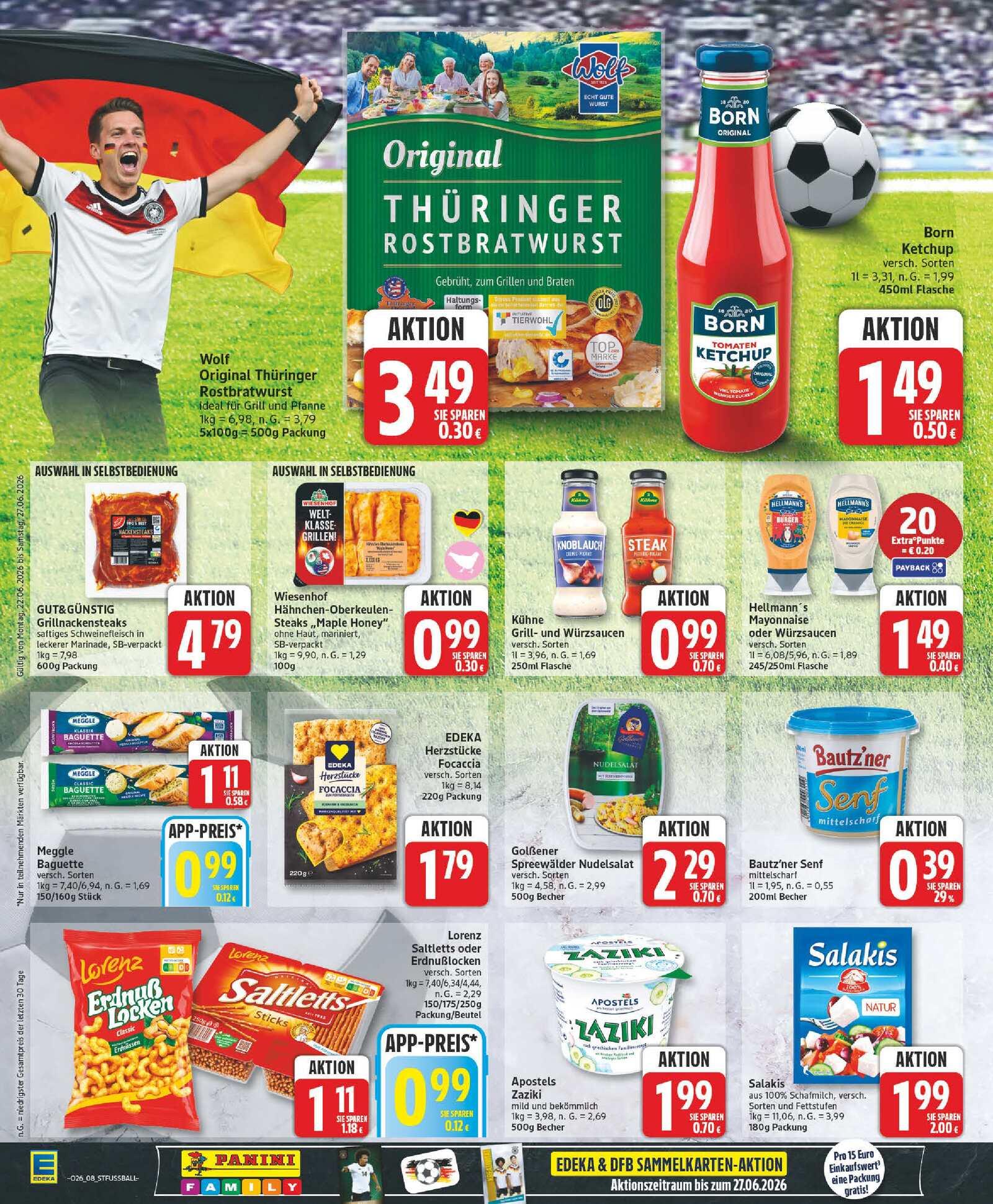 Edeka Prospekt ab Montag - Sachsen-Anhalt Seite 8