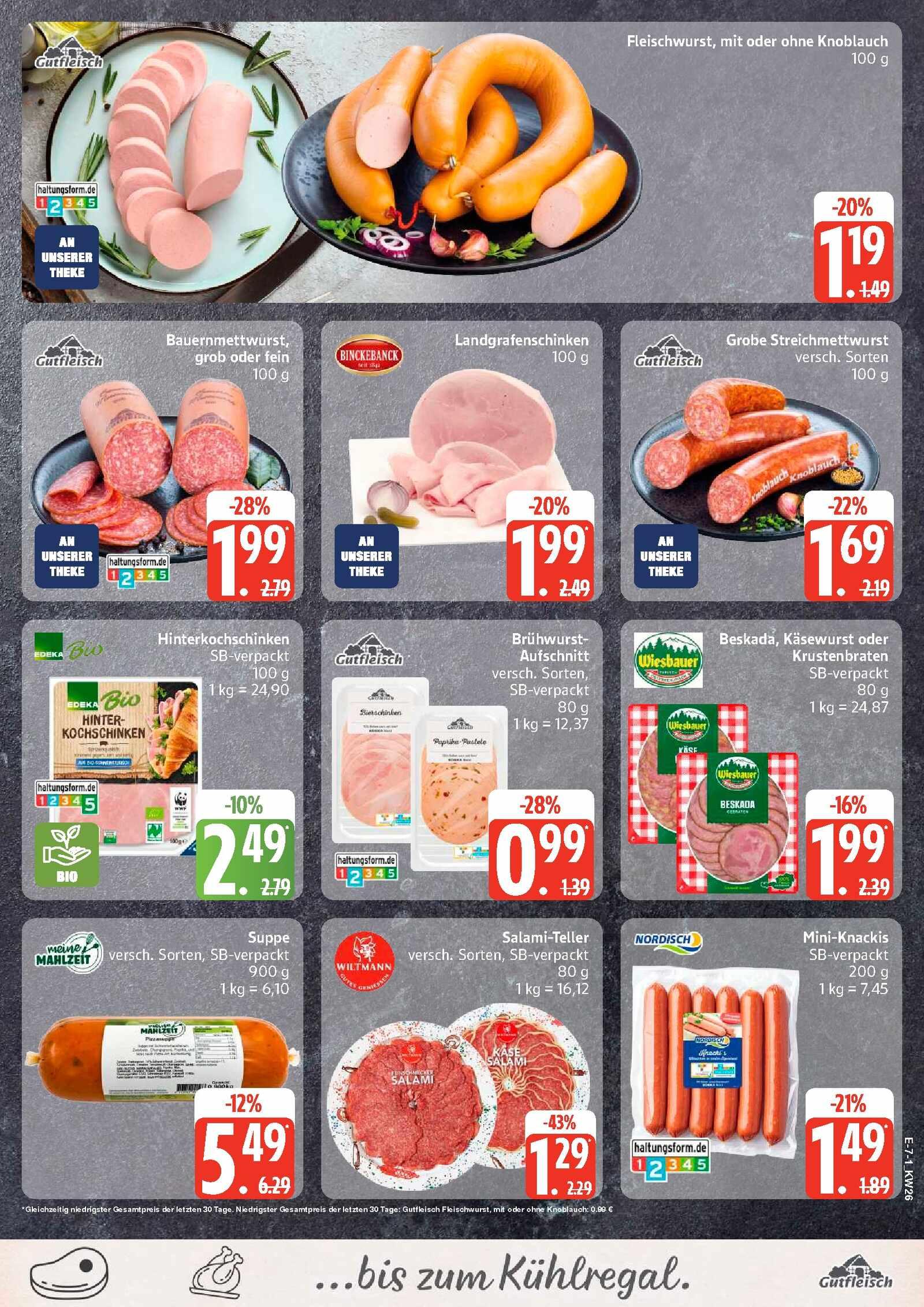 Edeka Prospekt ab Montag - Schleswig - Holstein Seite 7