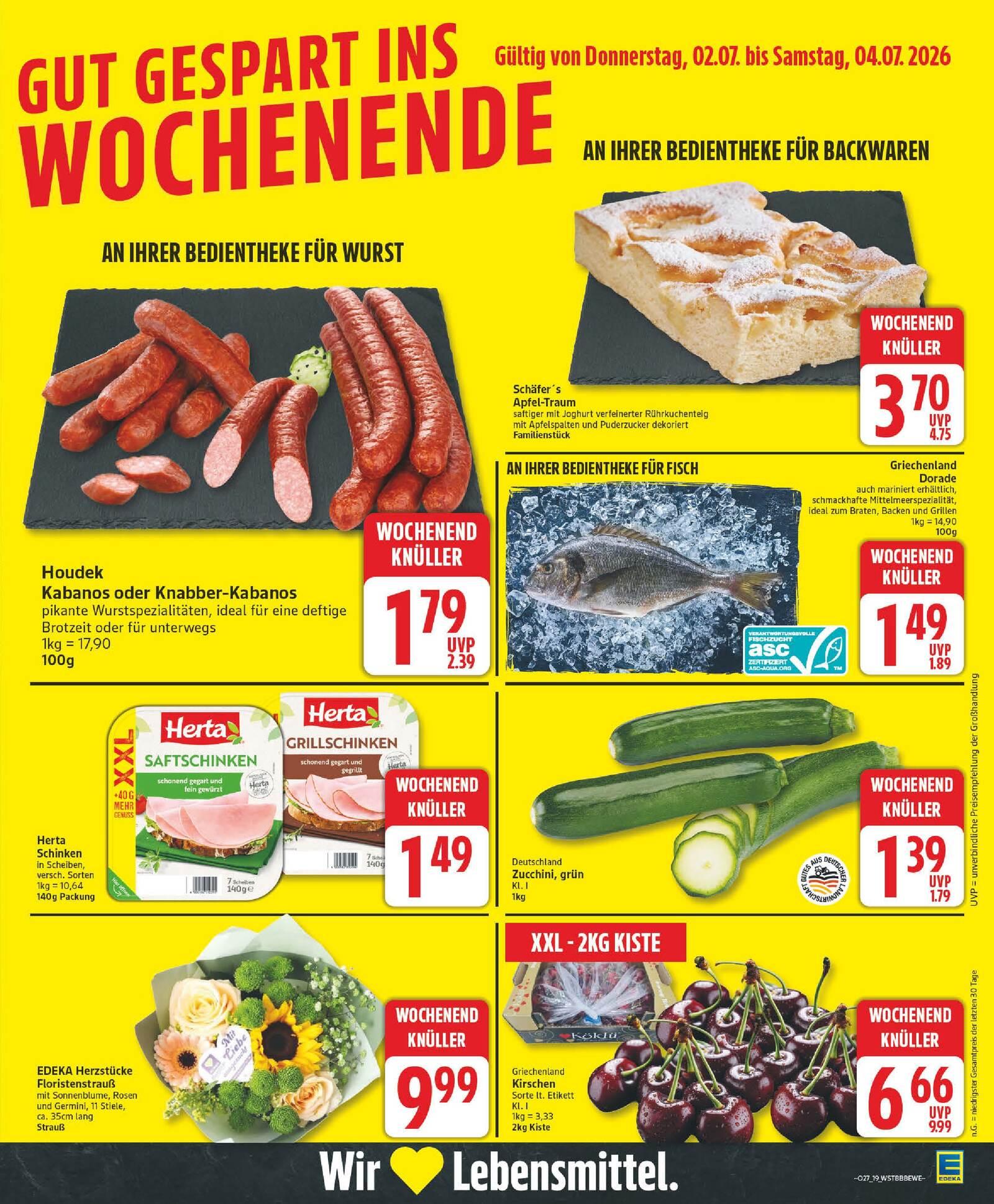 Edeka Prospekt ab Montag - Niedersachsen Seite 19