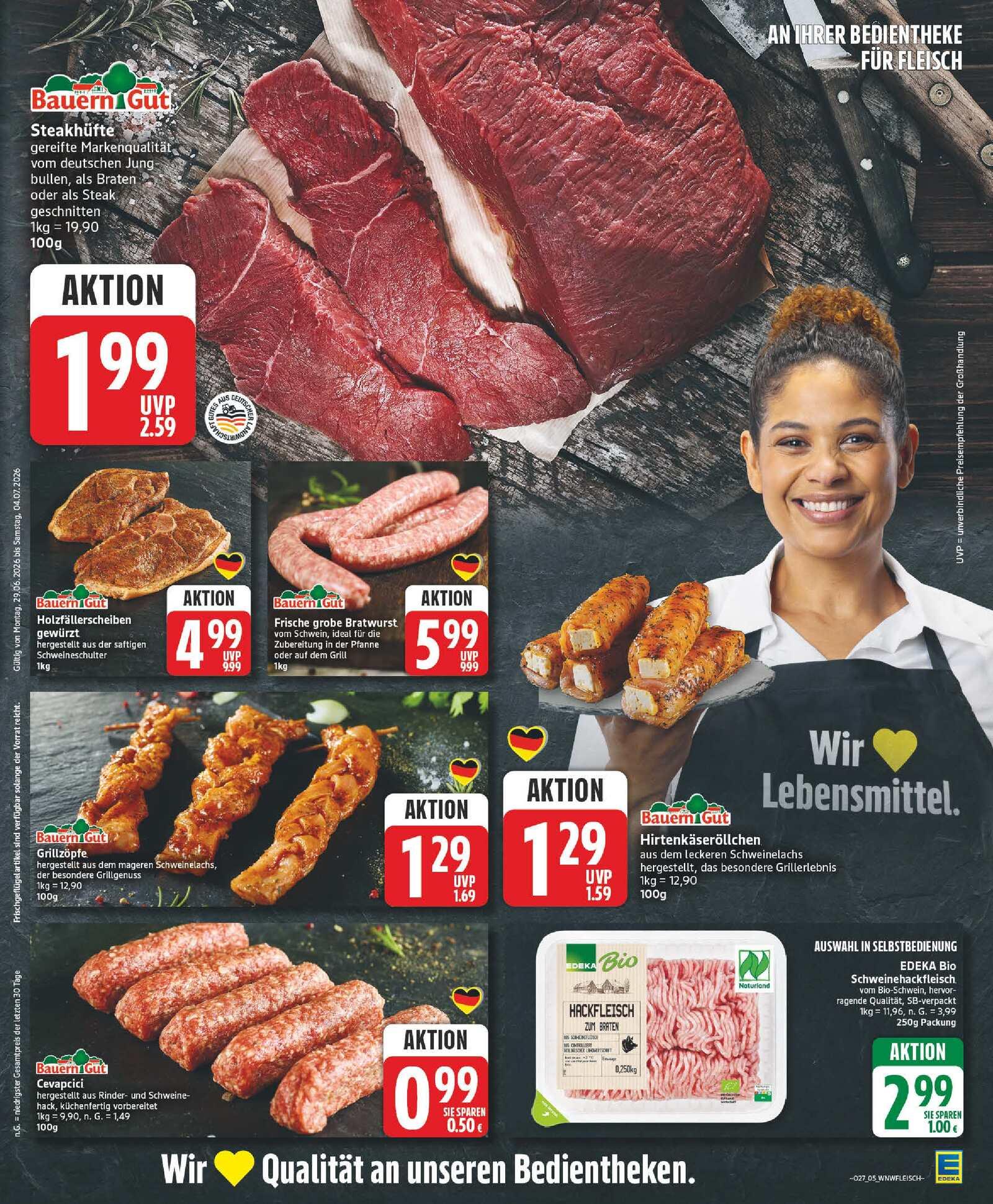 Edeka Prospekt ab Montag - Niedersachsen Seite 5