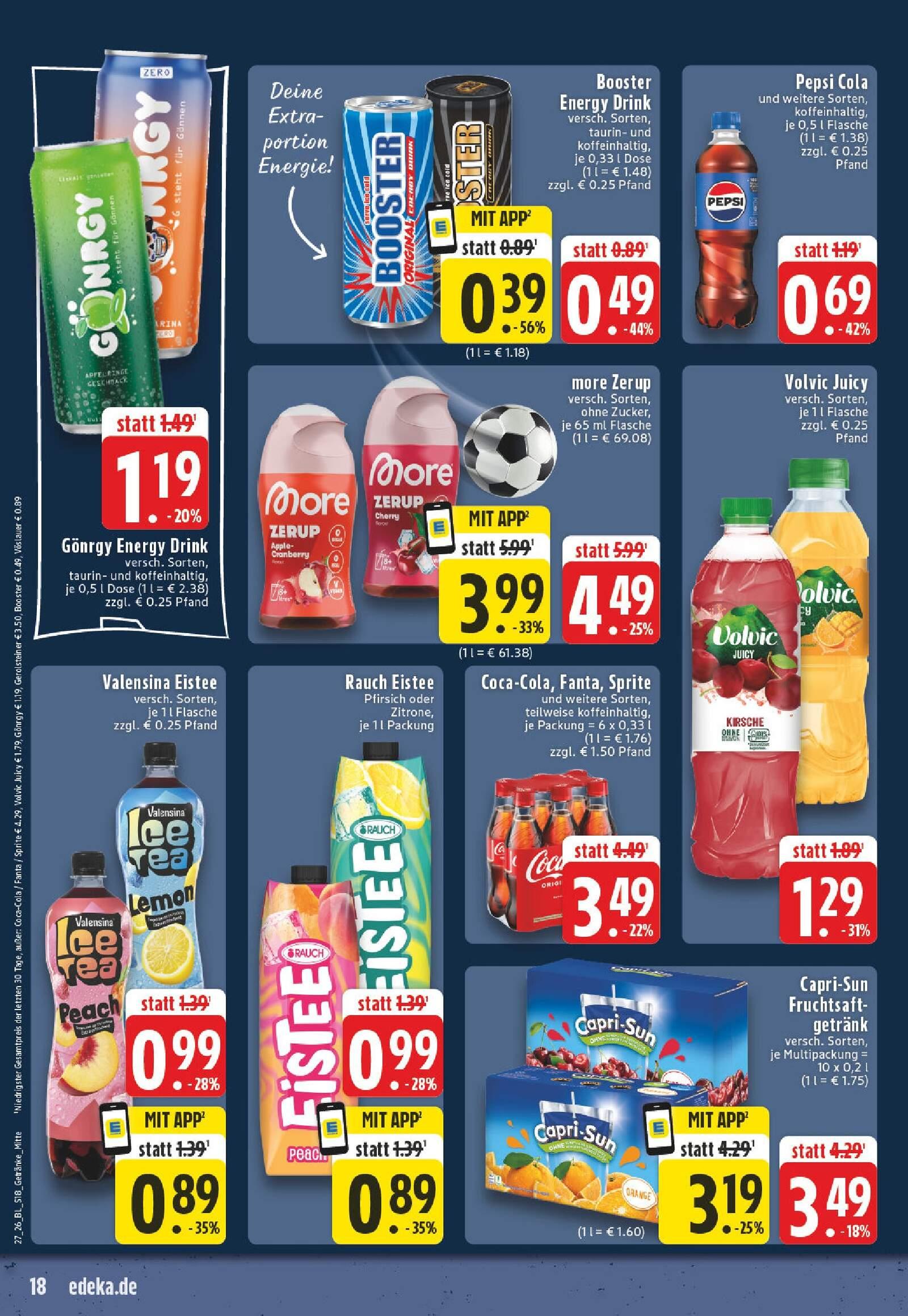 Edeka Prospekt ab Montag - Nordrhein - Westfalen Seite 18