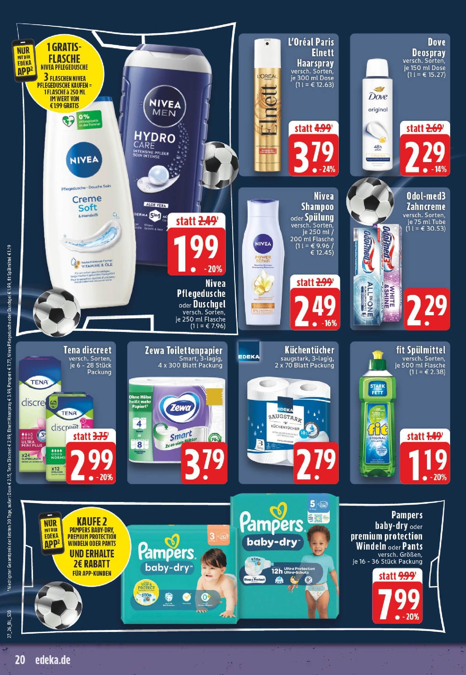 Edeka Prospekt ab Montag - Nordrhein - Westfalen Seite 20