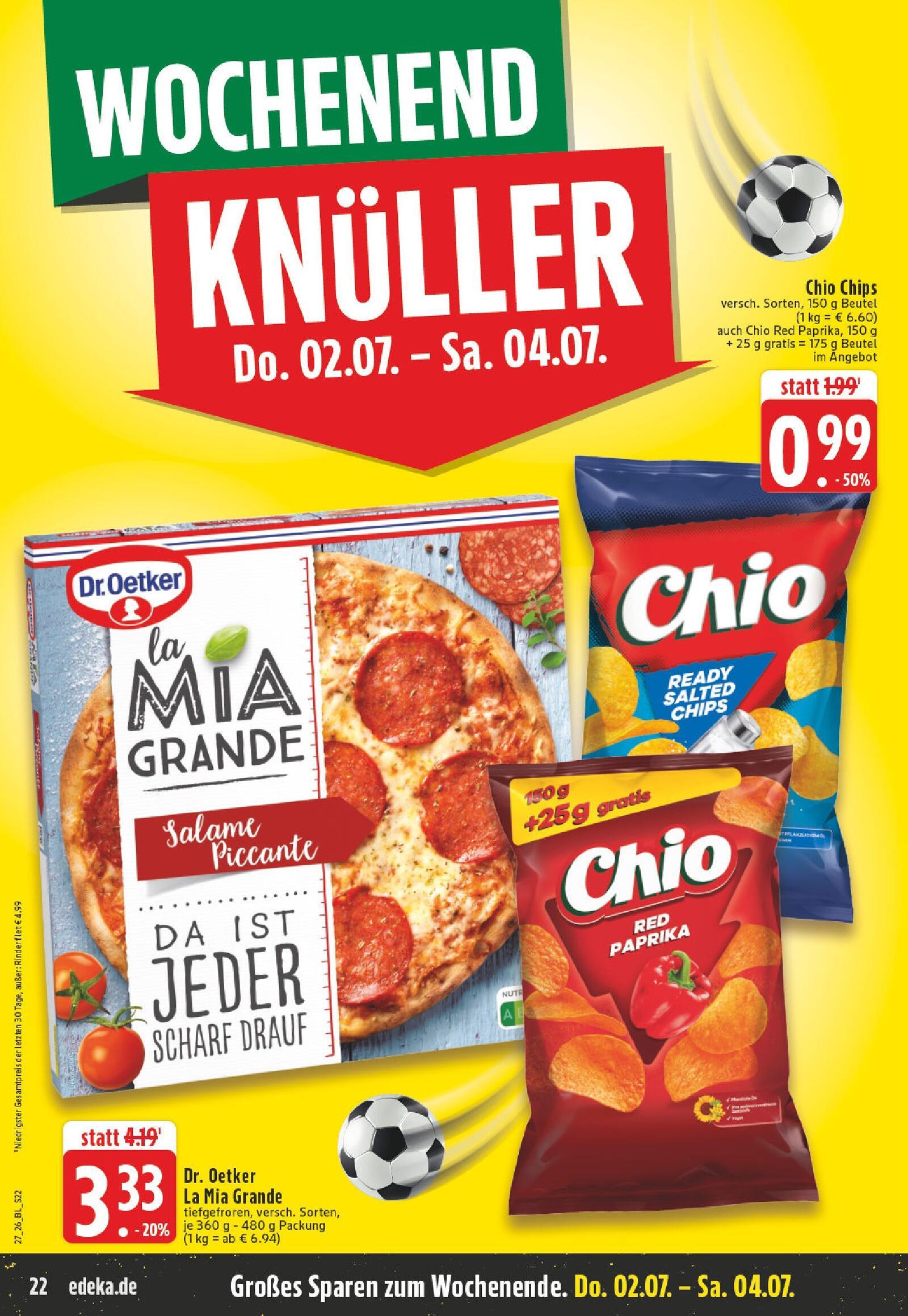 Edeka Prospekt ab Montag - Nordrhein - Westfalen Seite 22