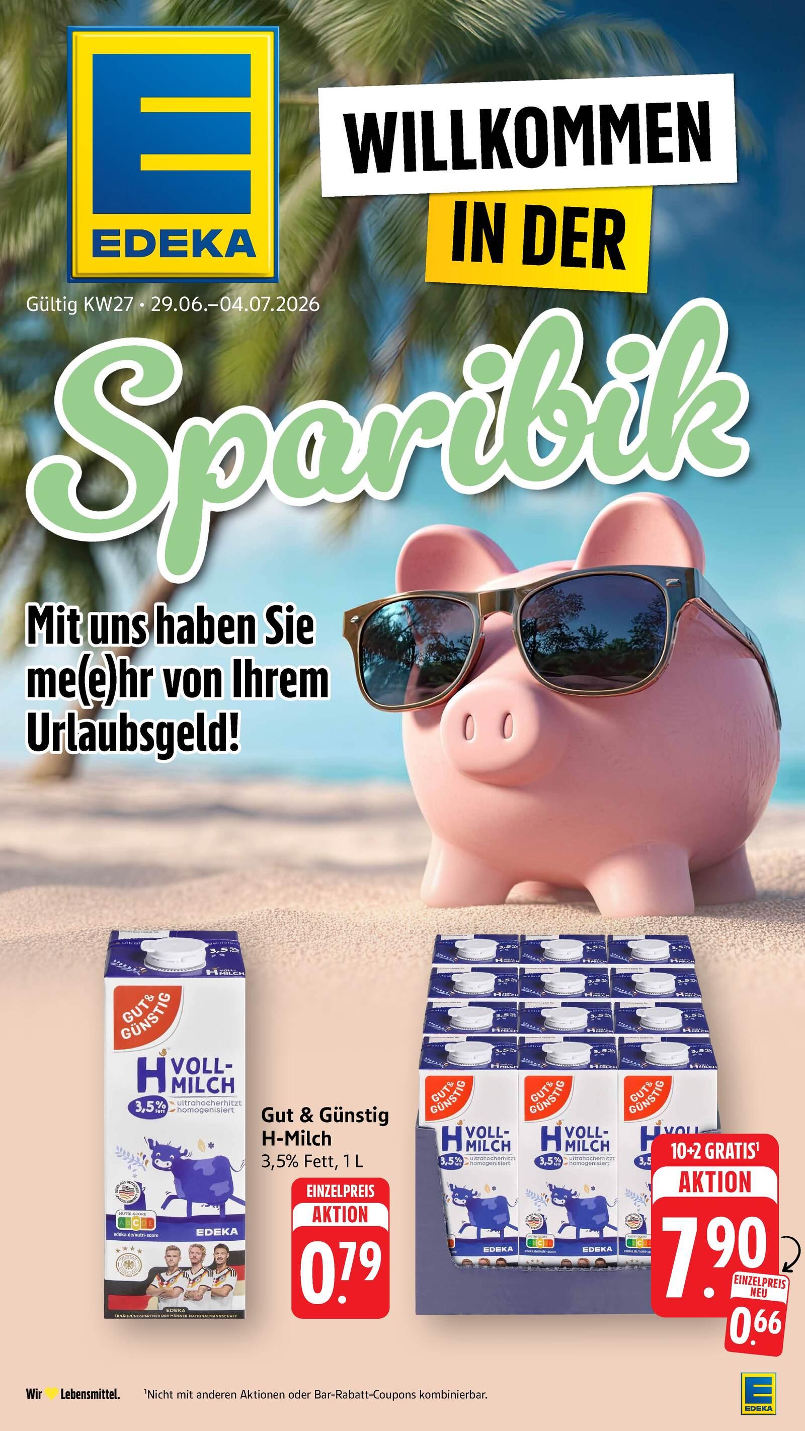 Edeka Prospekt ab Montag - Hessen Seite 1