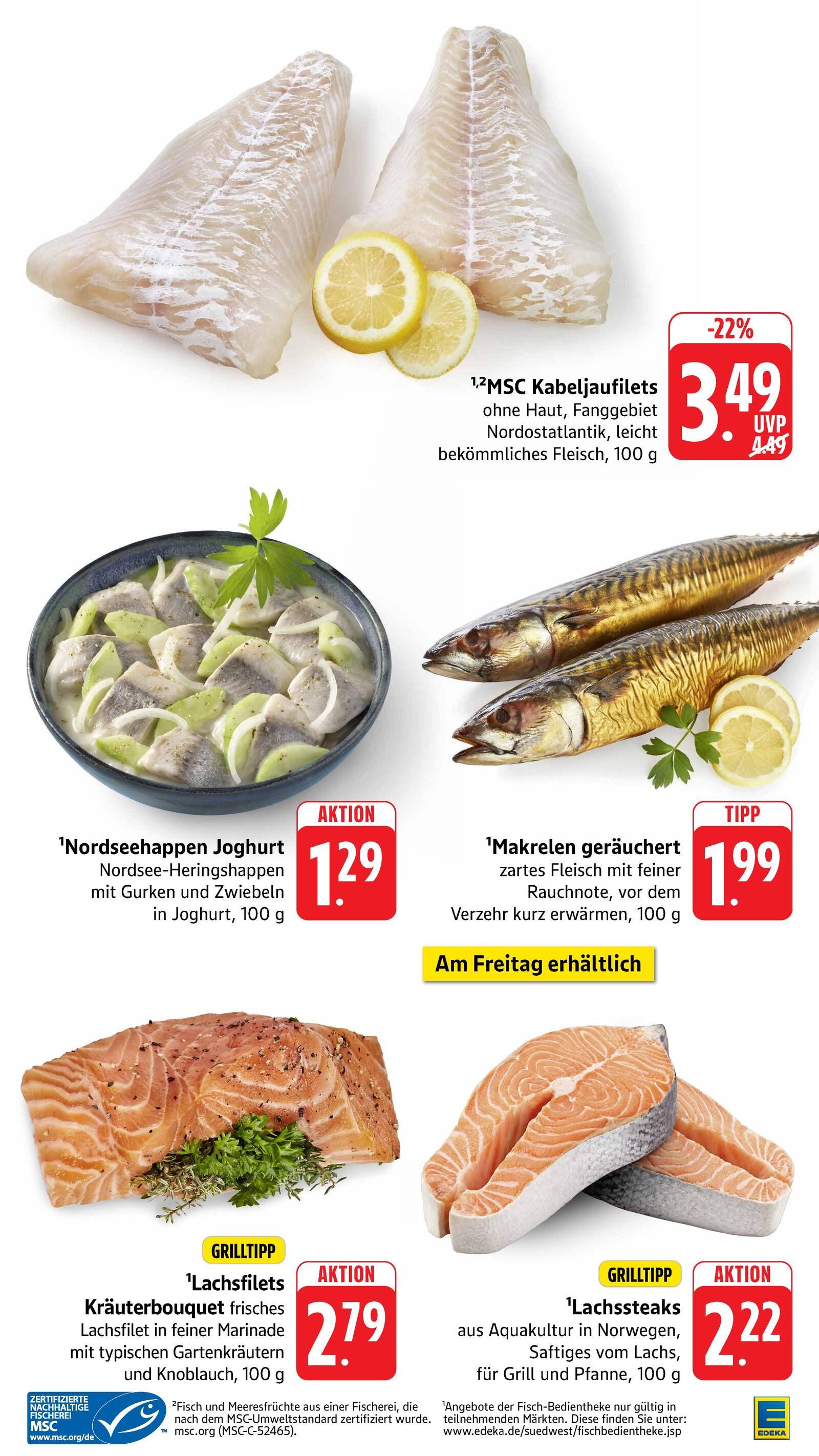 Edeka Prospekt ab Montag - Hessen Seite 21