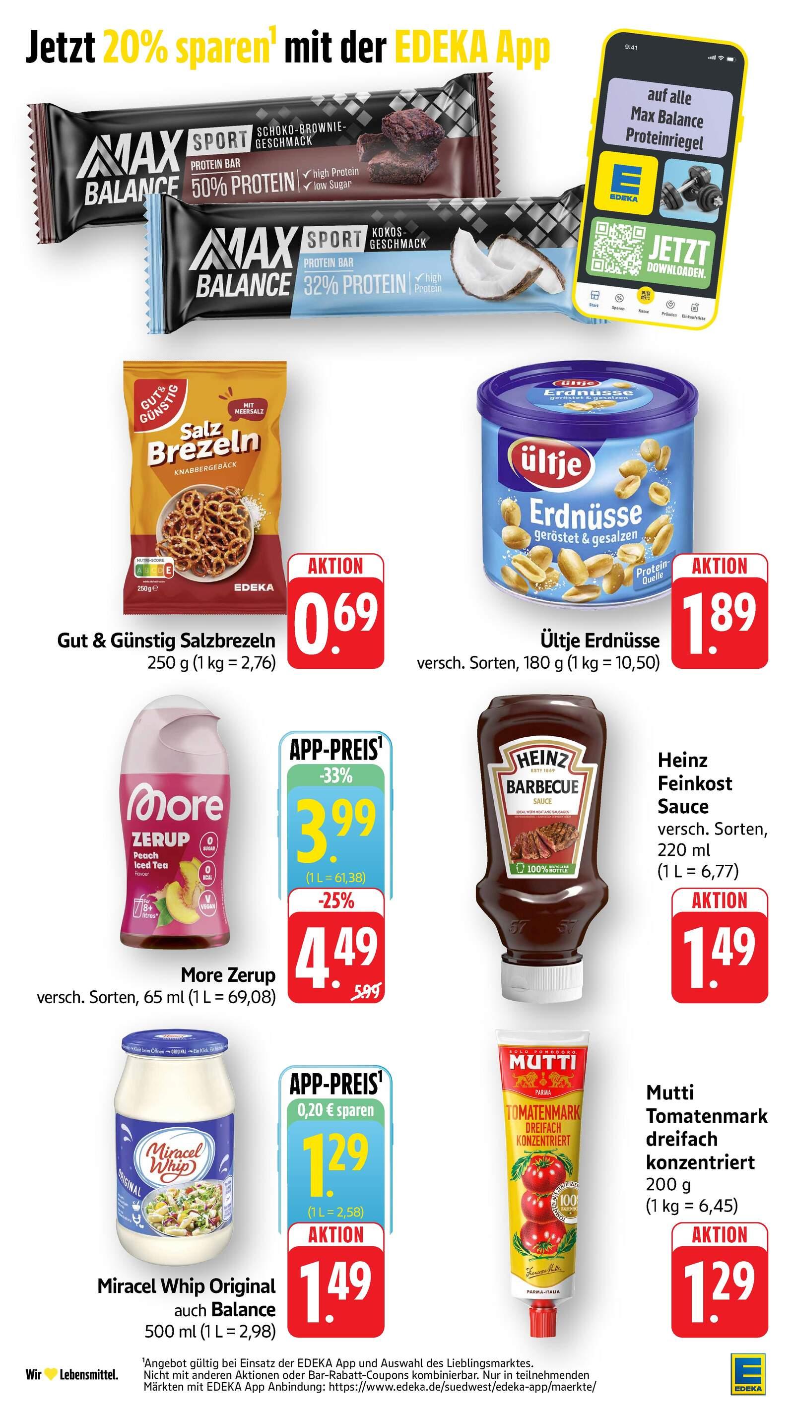 Edeka Prospekt ab Montag - Hessen Seite 30