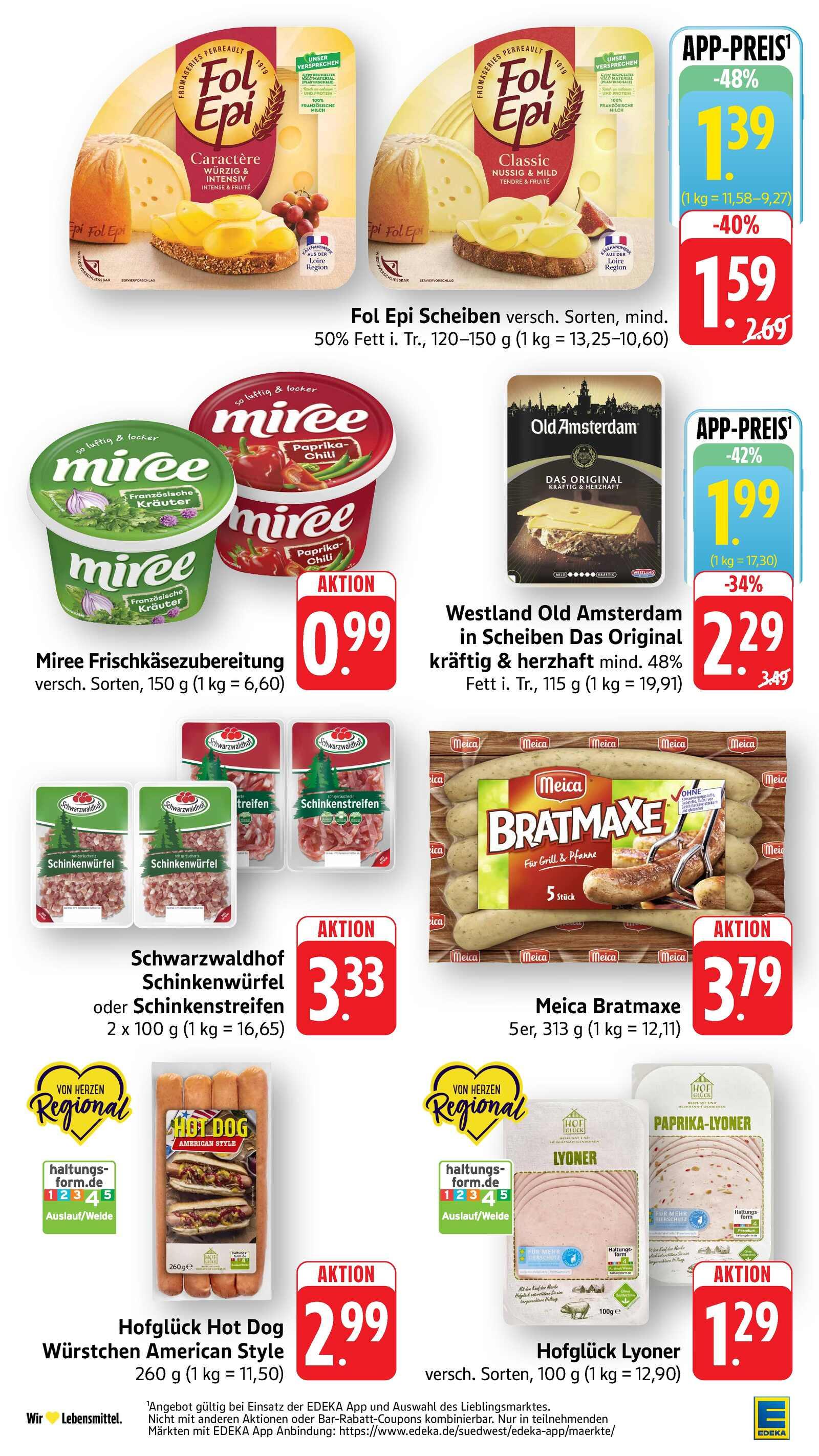 Edeka Prospekt ab Montag - Rheinland - Pfalz Seite 22