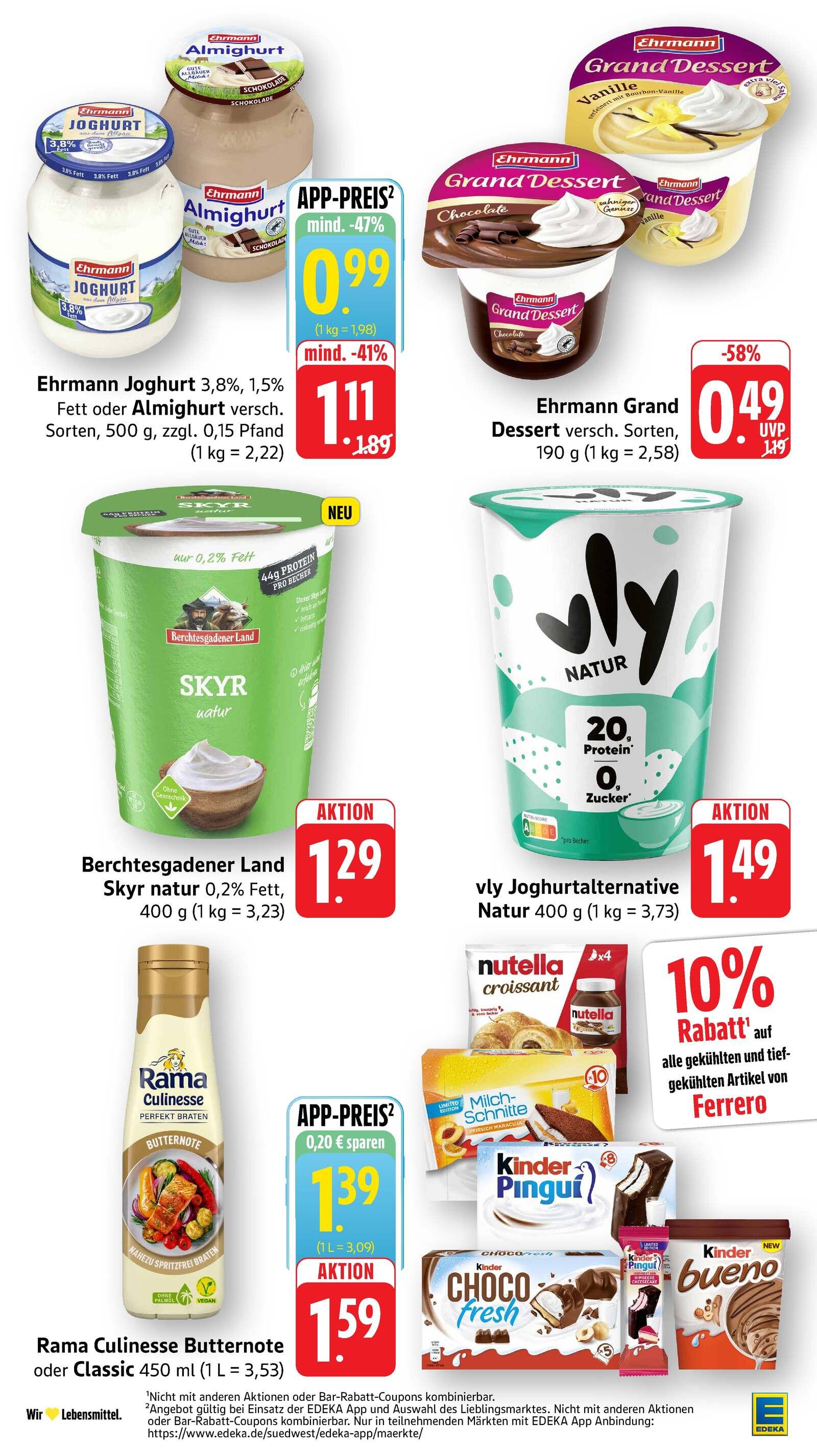 Edeka Prospekt ab Montag - Rheinland - Pfalz Seite 25