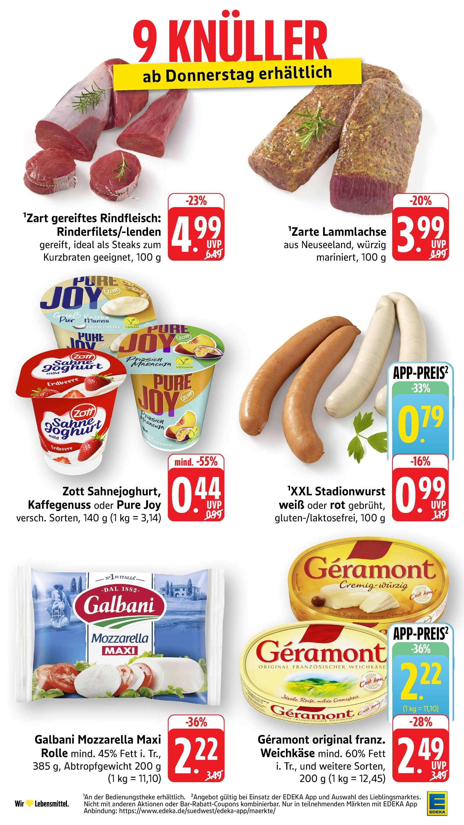 Edeka Prospekt ab Montag - Rheinland - Pfalz Seite 44