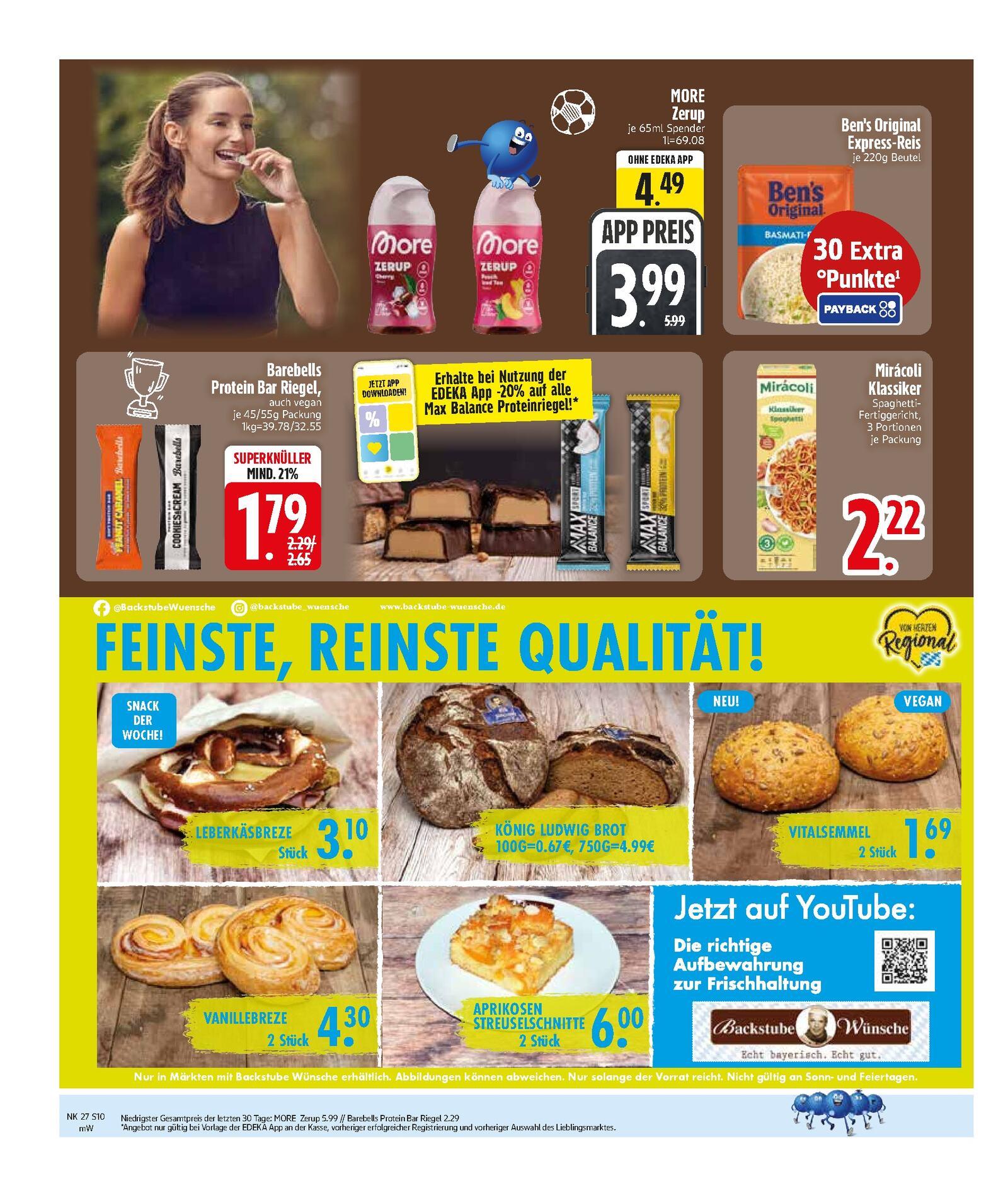 Edeka Prospekt ab Montag - Bayern Süd Seite 12
