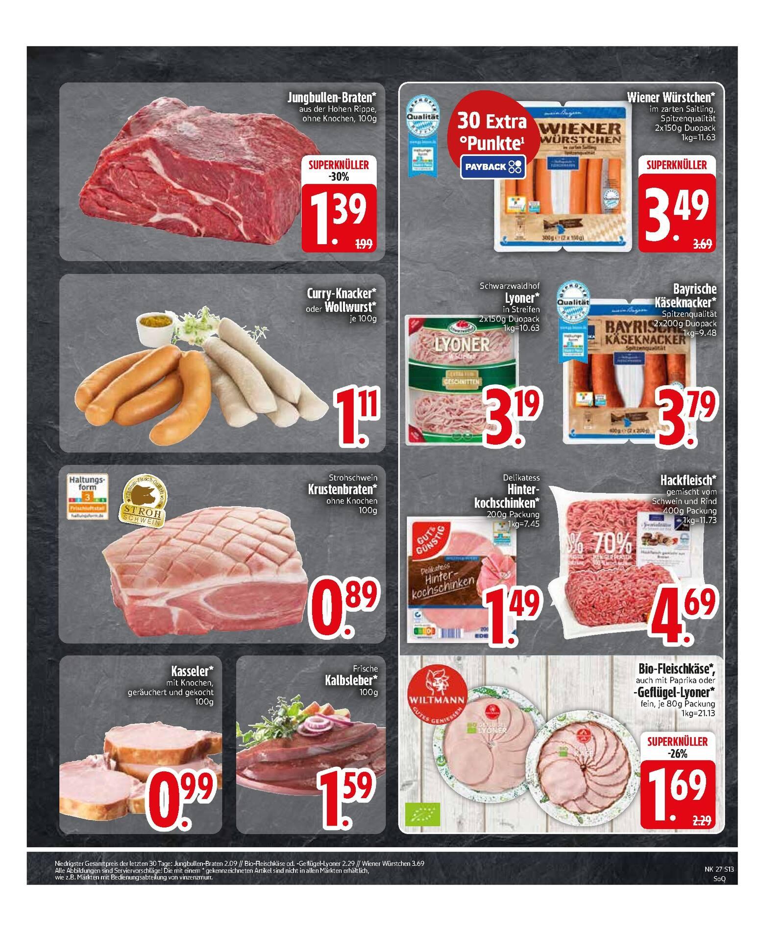 Edeka Prospekt ab Montag - Bayern Süd Seite 15