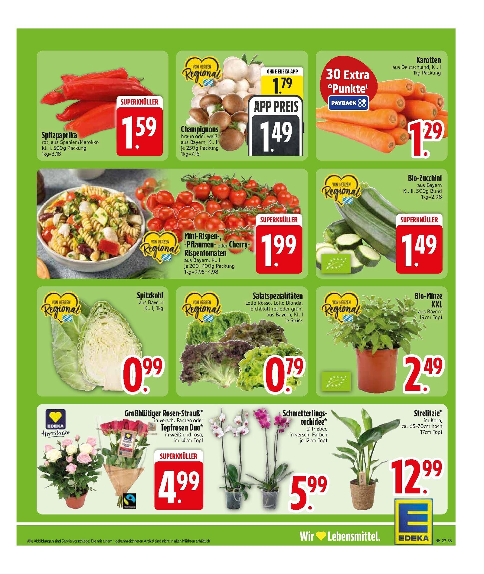 Edeka Prospekt ab Montag - Bayern Süd Seite 5