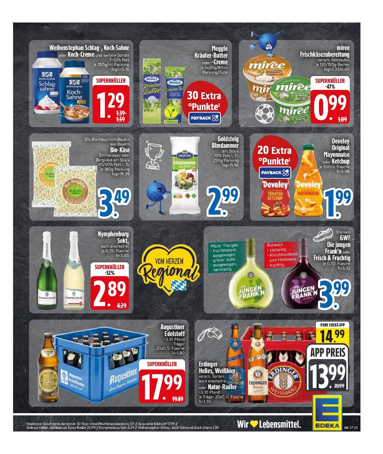 Edeka Prospekt ab Montag - Bayern Süd Seite 7