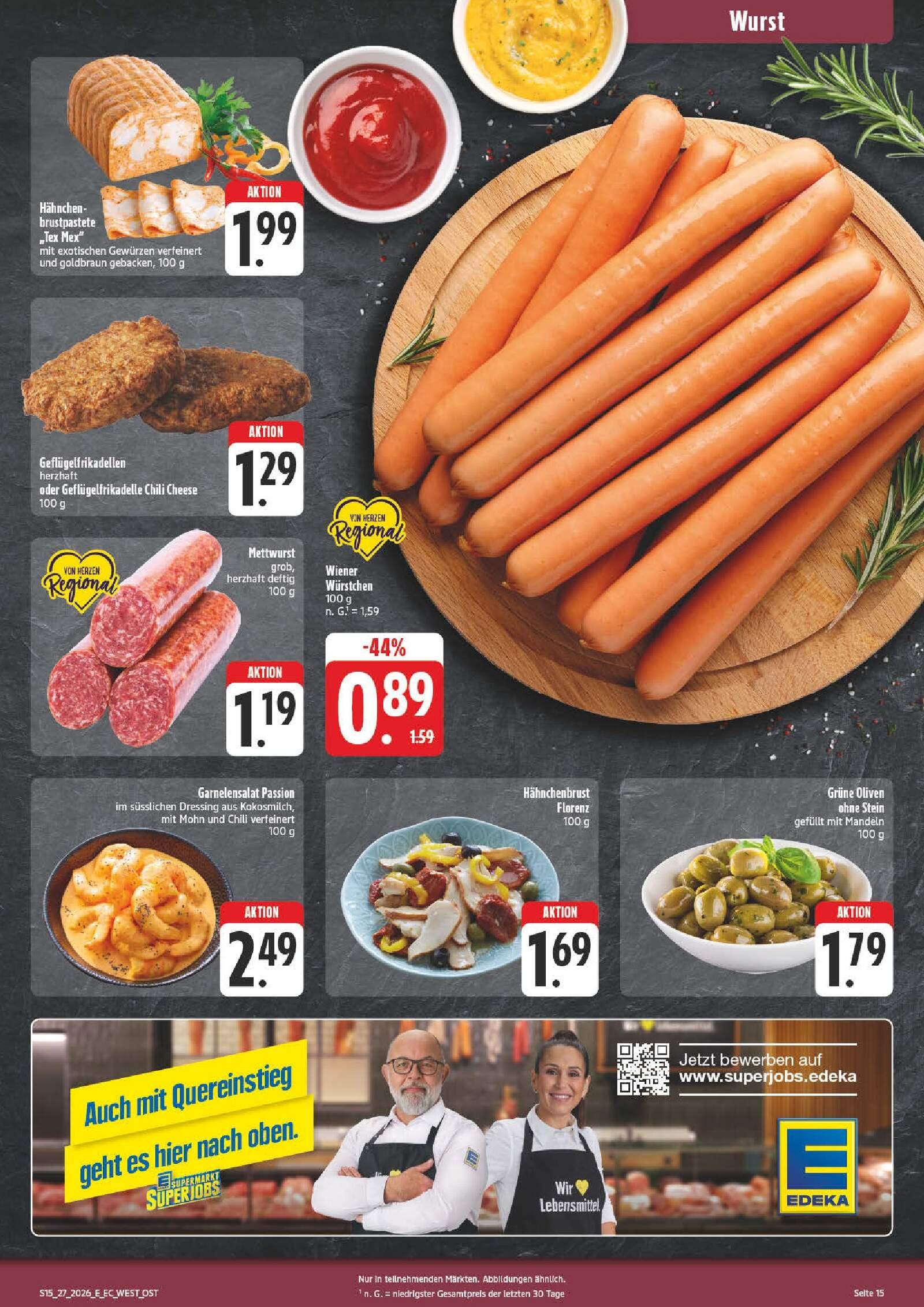 Edeka Prospekt ab Montag - Bayern Nord Seite 15