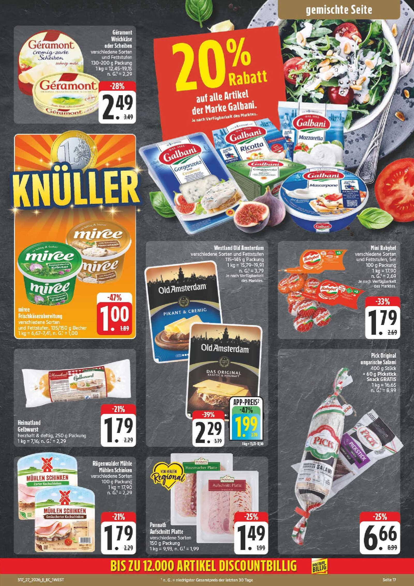 Edeka Prospekt ab Montag - Bayern Nord Seite 17