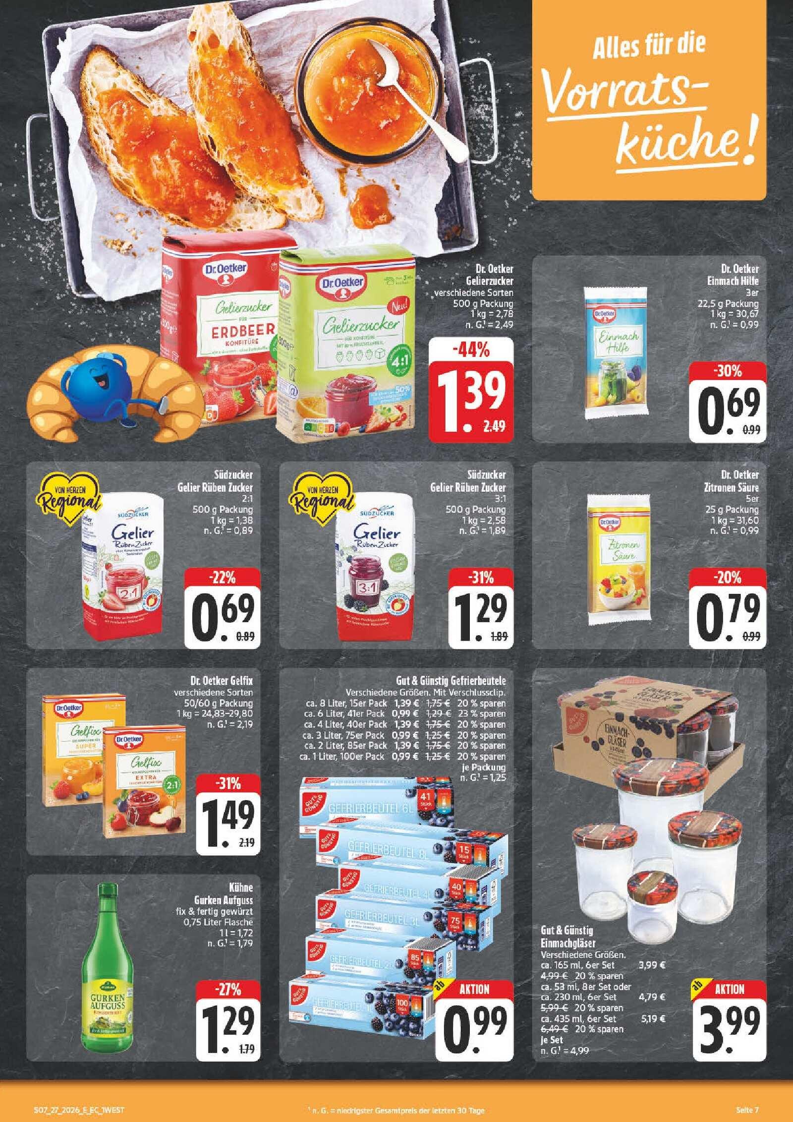 Edeka Prospekt ab Montag - Bayern Nord Seite 7
