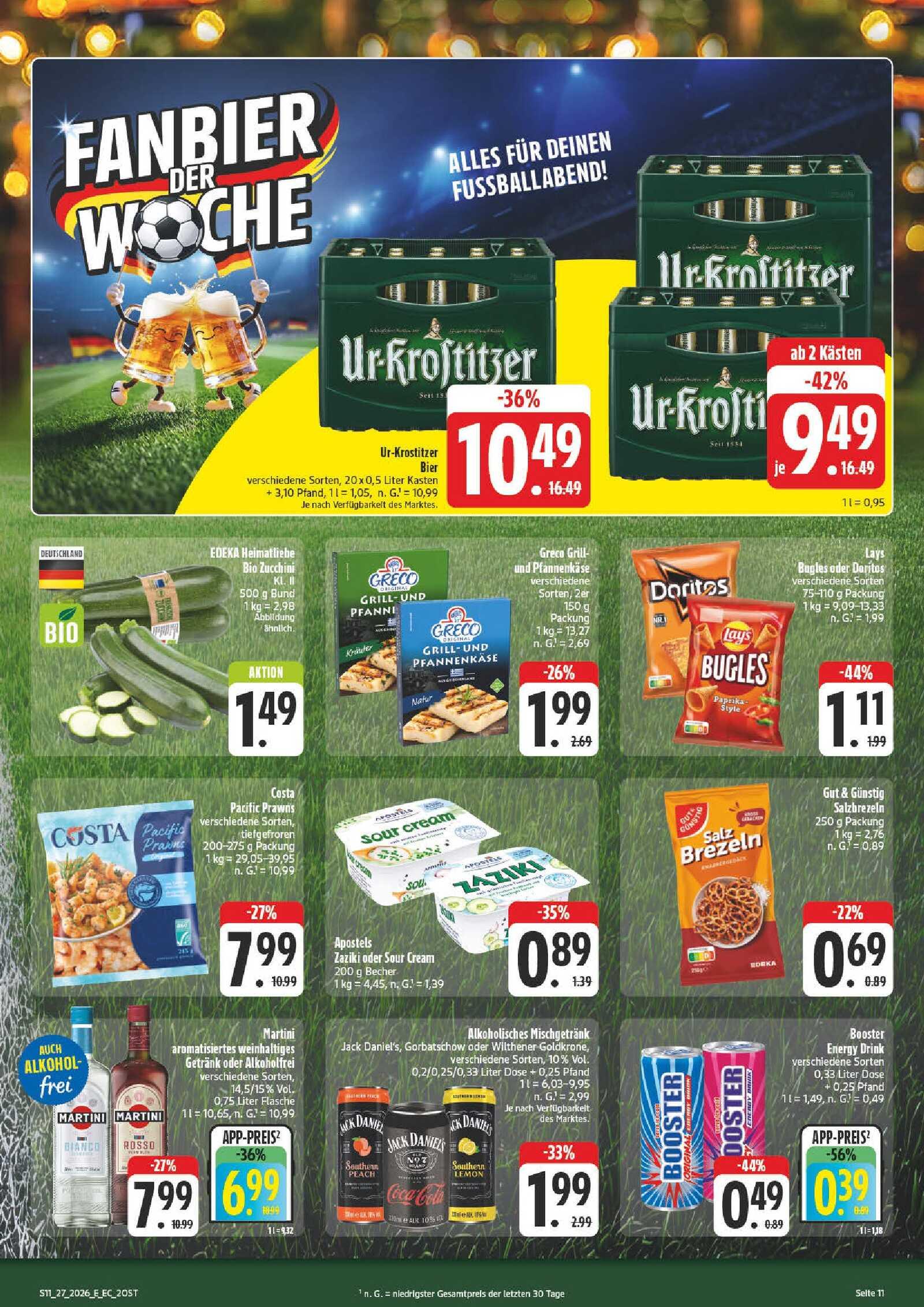 Edeka Prospekt ab Montag - Sachsen Seite 13