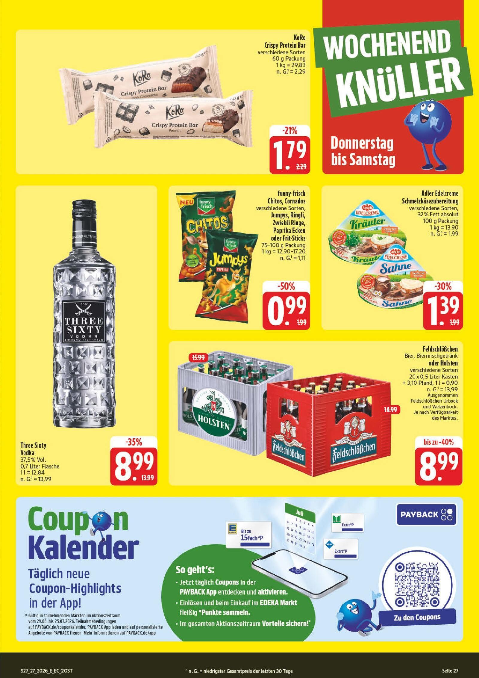 Edeka Prospekt ab Montag - Sachsen Seite 29