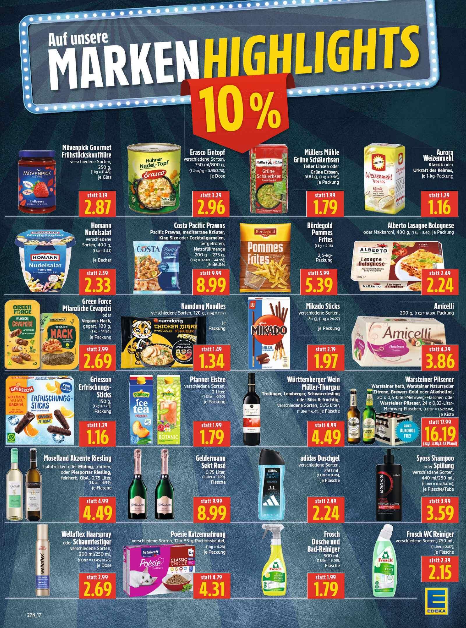 Edeka Prospekt ab Montag - Thüringen Seite 19