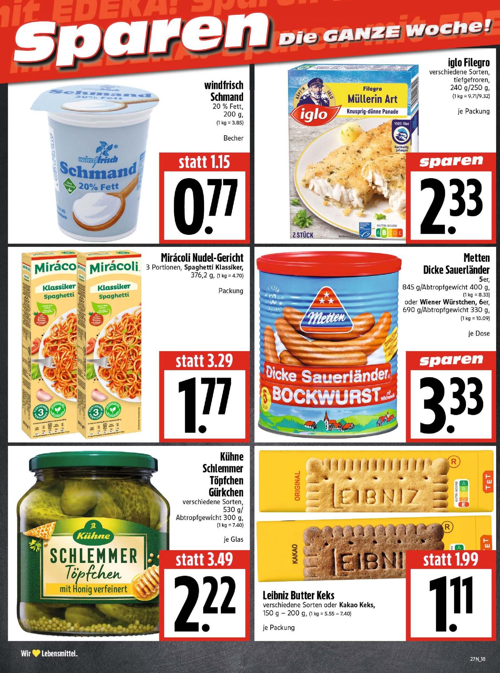 Edeka Prospekt ab Montag - Thüringen Seite 20