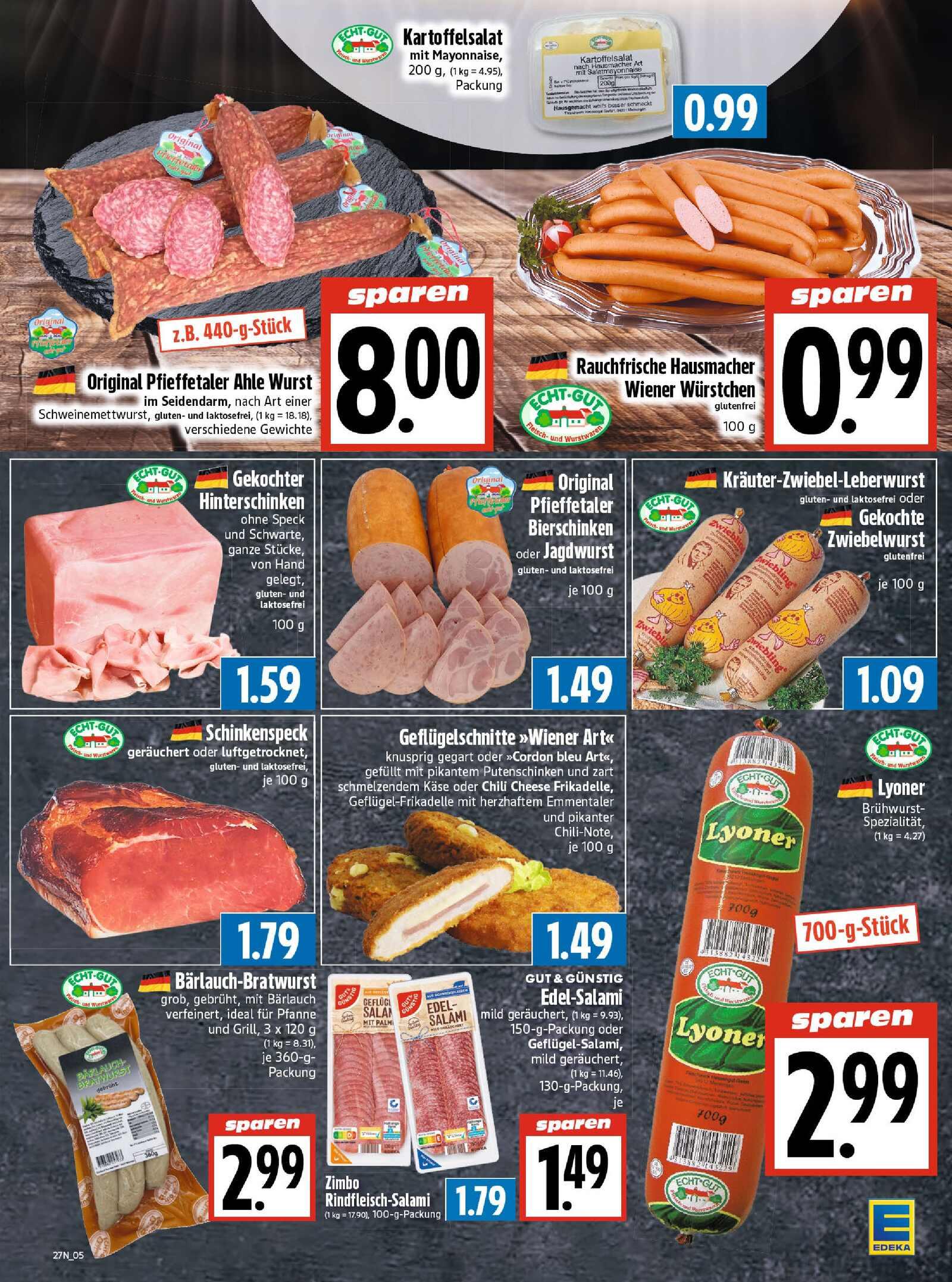 Edeka Prospekt ab Montag - Thüringen Seite 7
