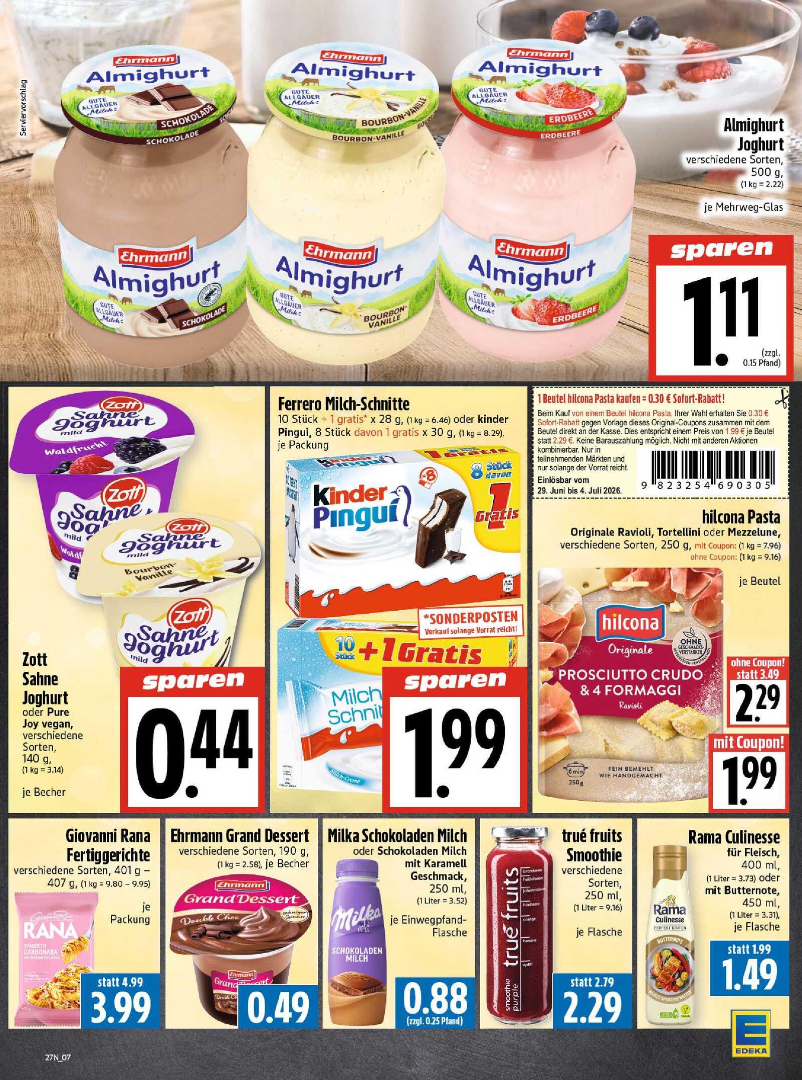 Edeka Prospekt ab Montag - Thüringen Seite 9