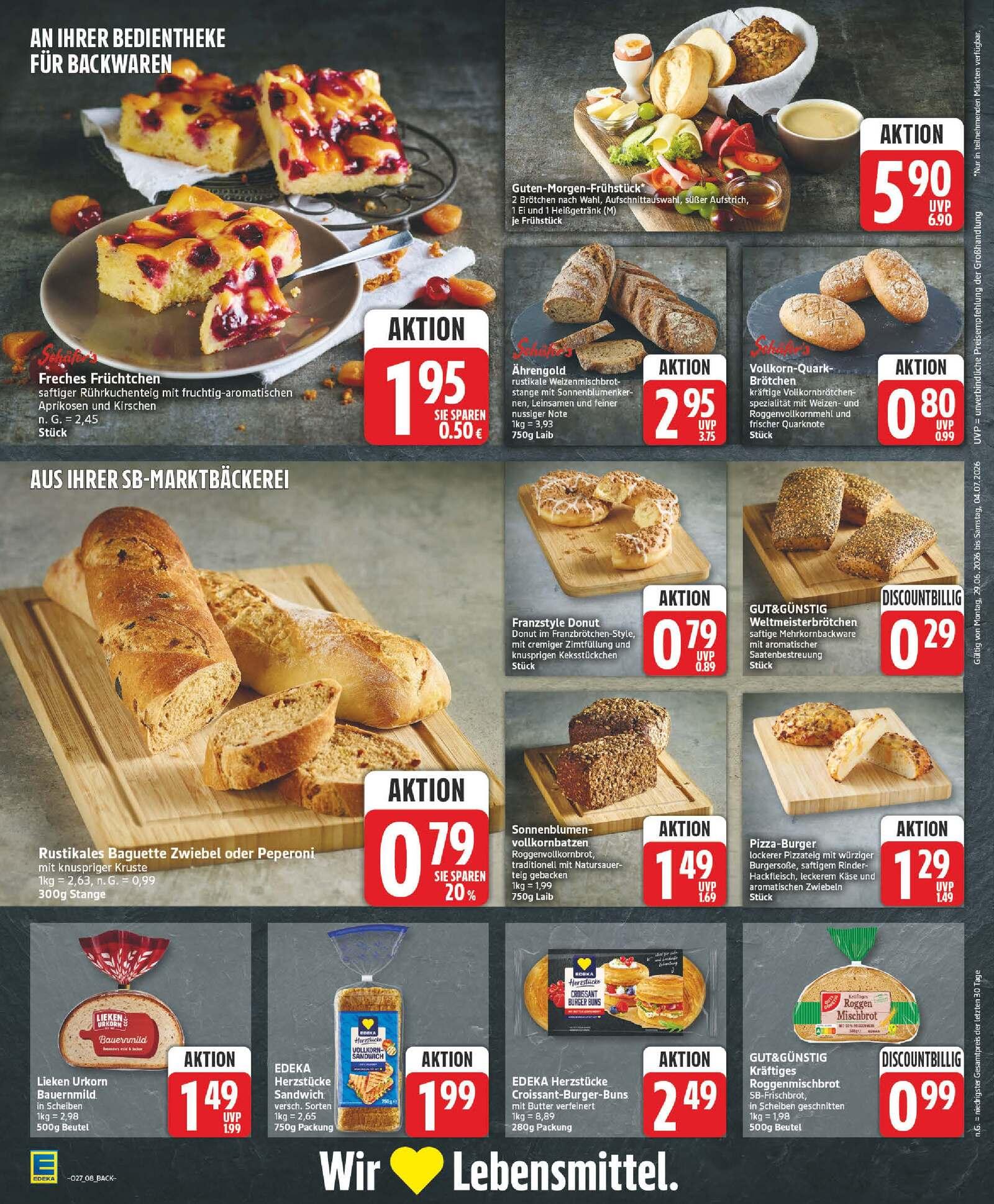 Edeka Prospekt ab Montag - Sachsen-Anhalt Seite 8