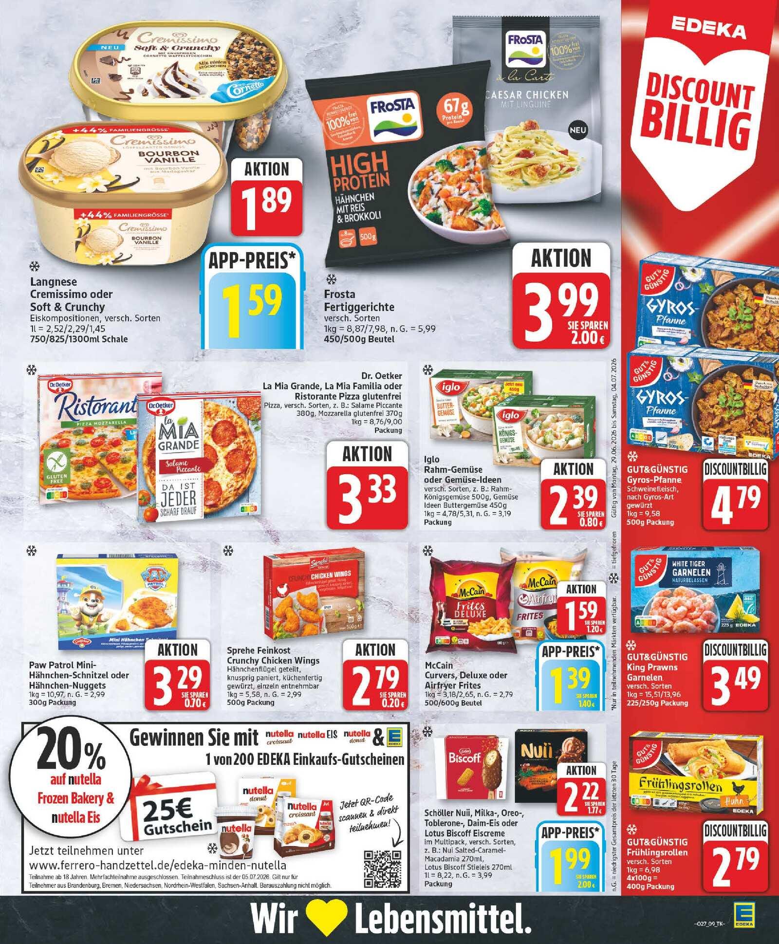 Edeka Prospekt ab Montag - Sachsen-Anhalt Seite 9