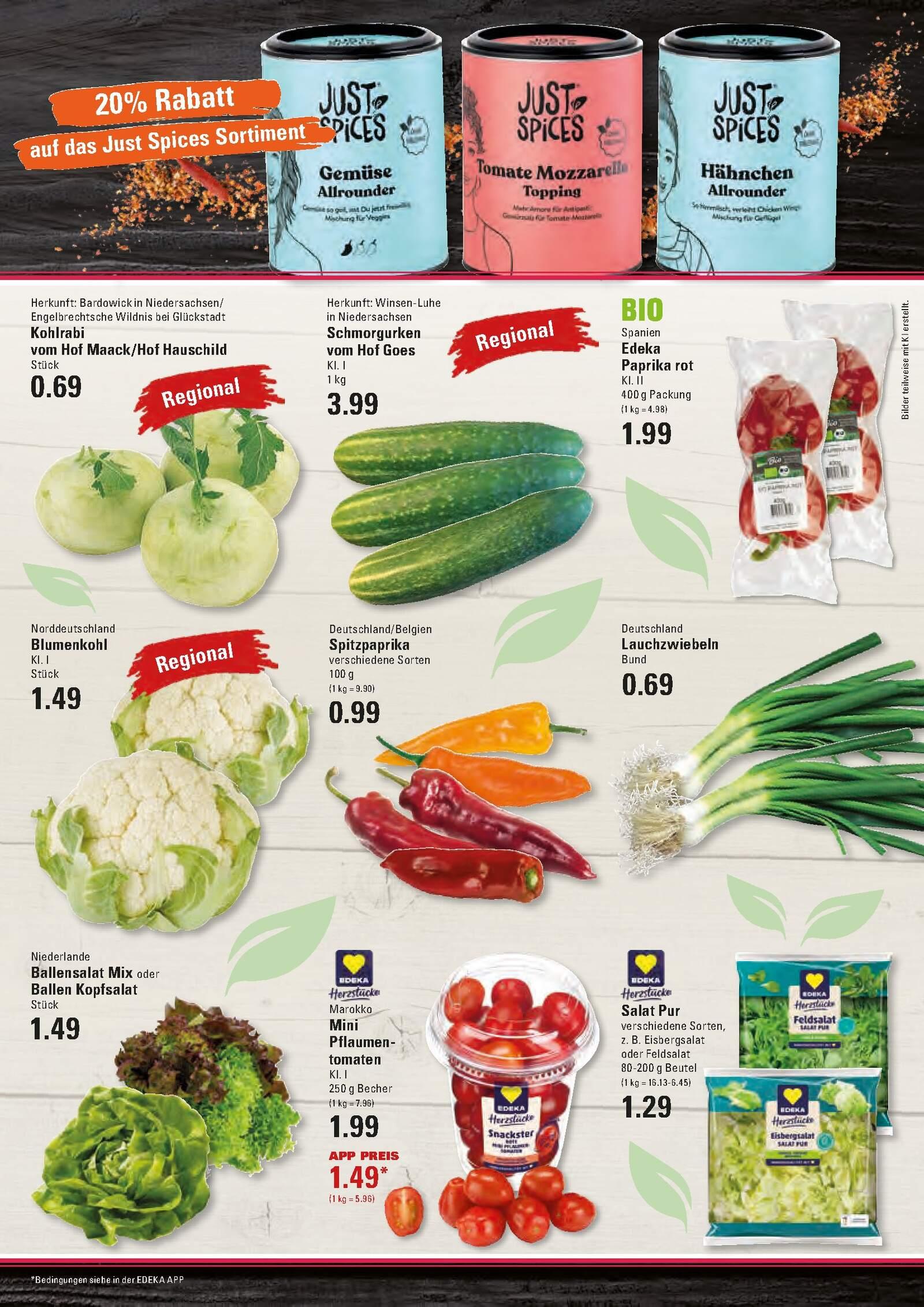 Edeka Prospekt ab Montag - Hamburg Seite 3