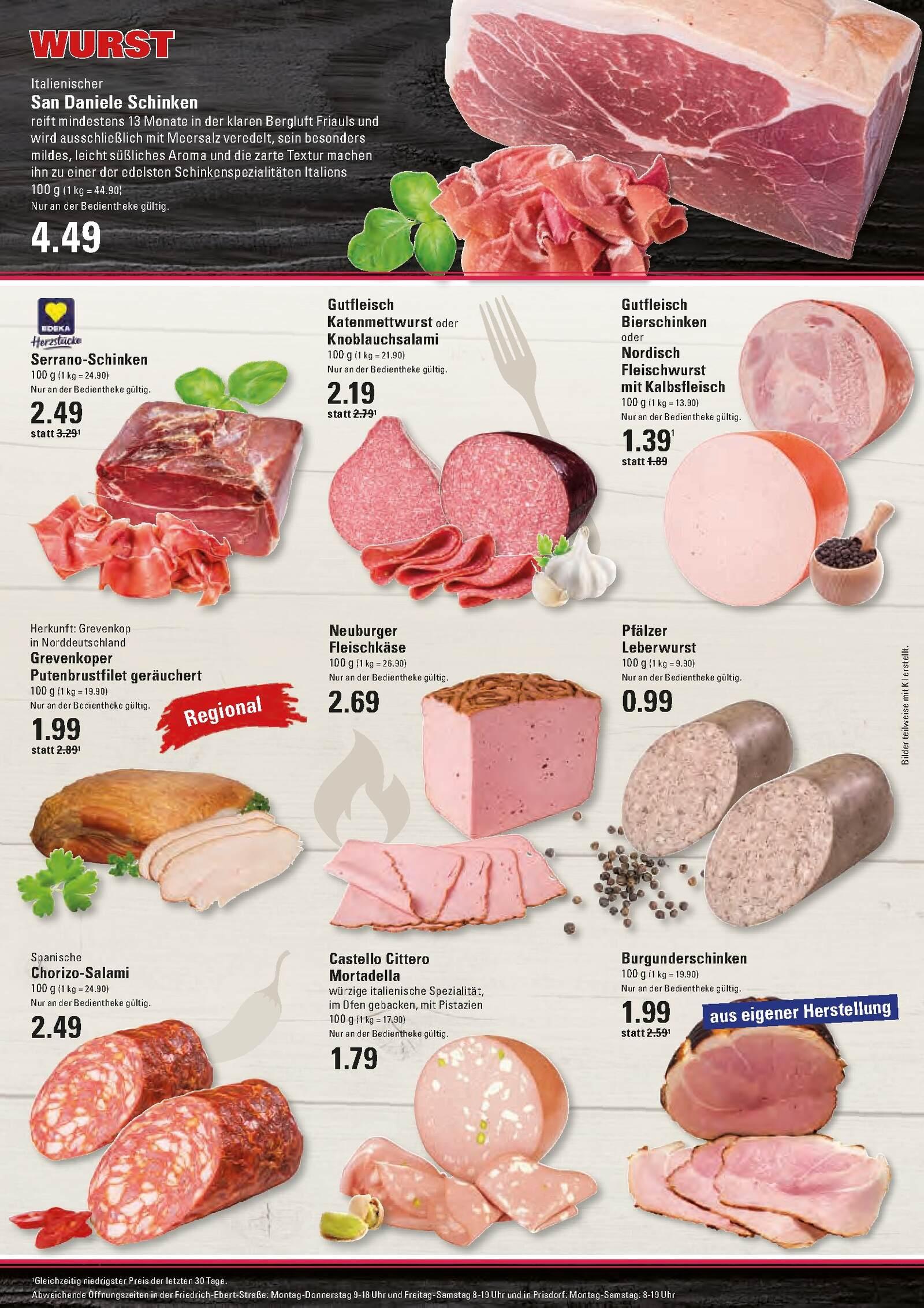 Edeka Prospekt ab Montag - Hamburg Seite 5