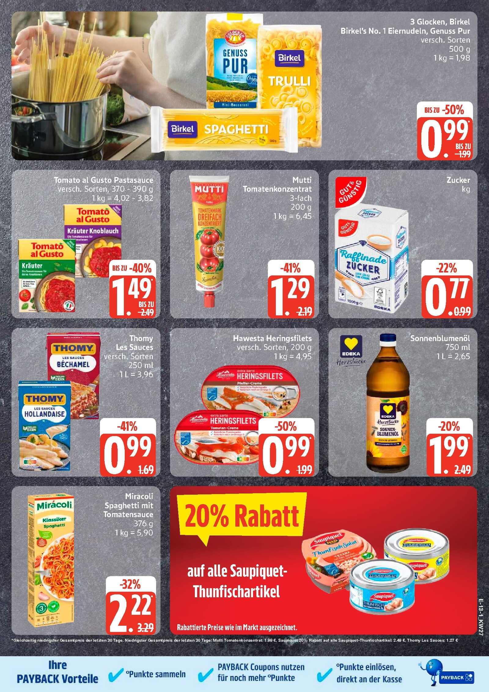 Edeka Prospekt ab Montag - Schleswig - Holstein Seite 14