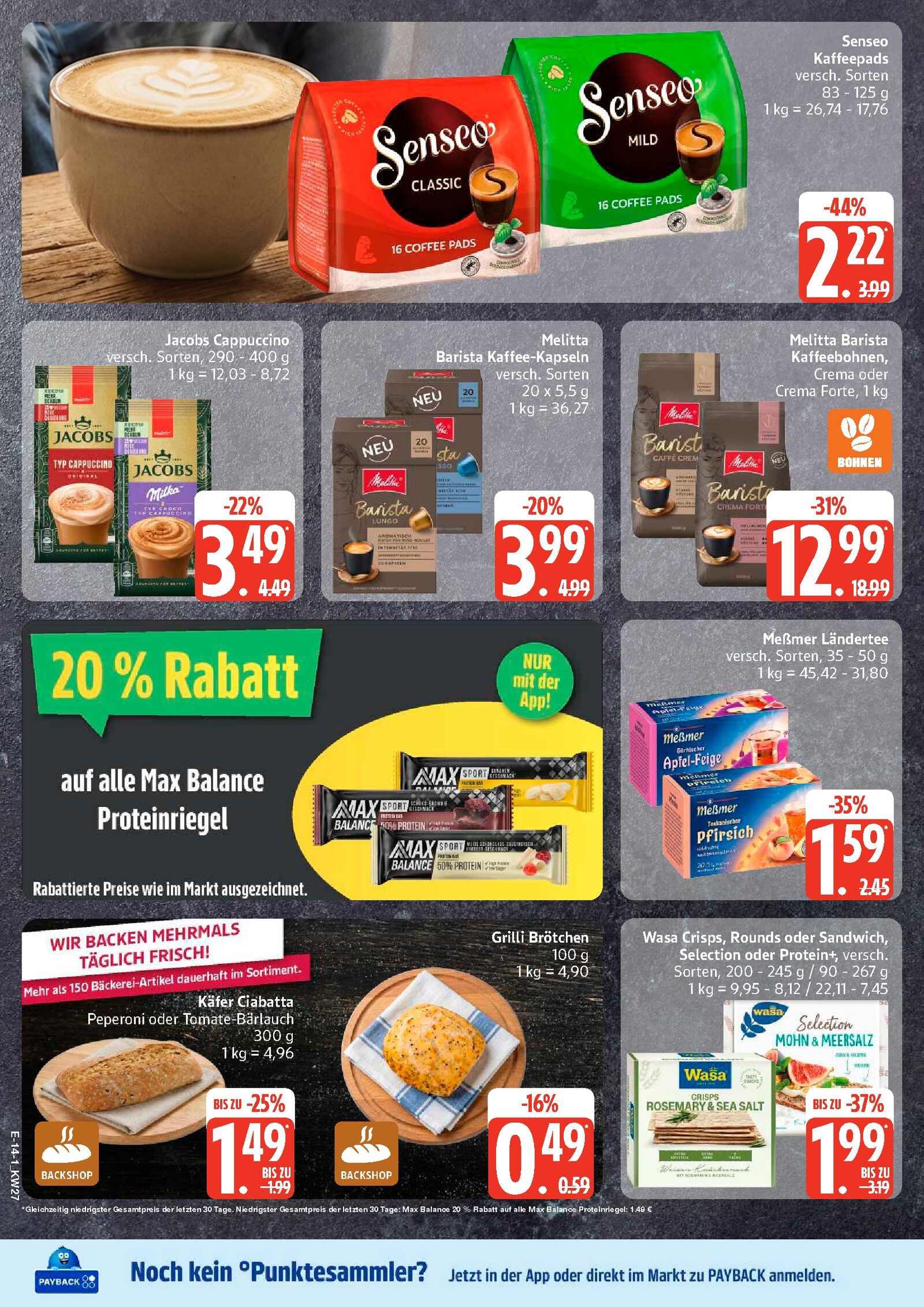 Edeka Prospekt ab Montag - Schleswig - Holstein Seite 15