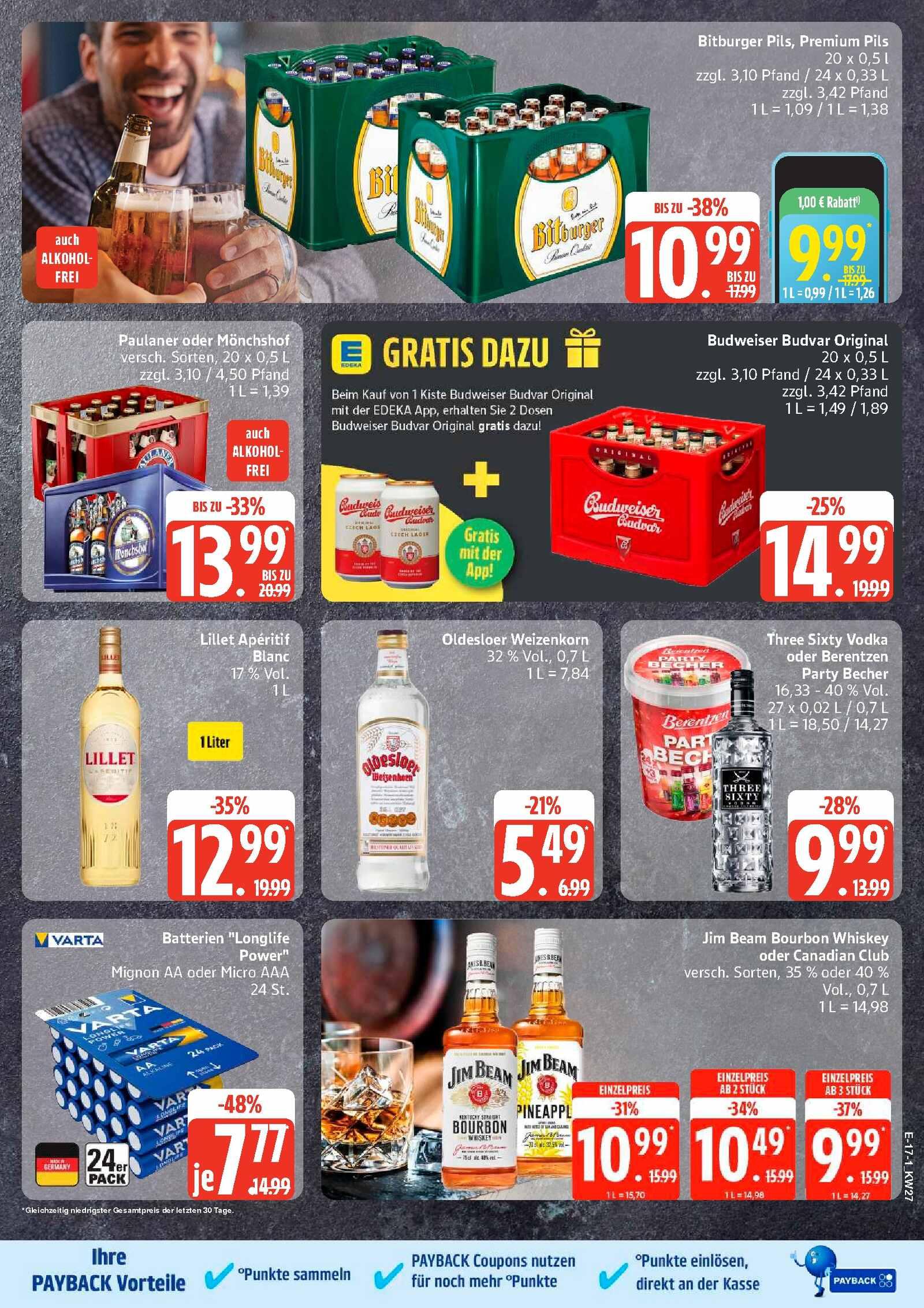 Edeka Prospekt ab Montag - Schleswig - Holstein Seite 18