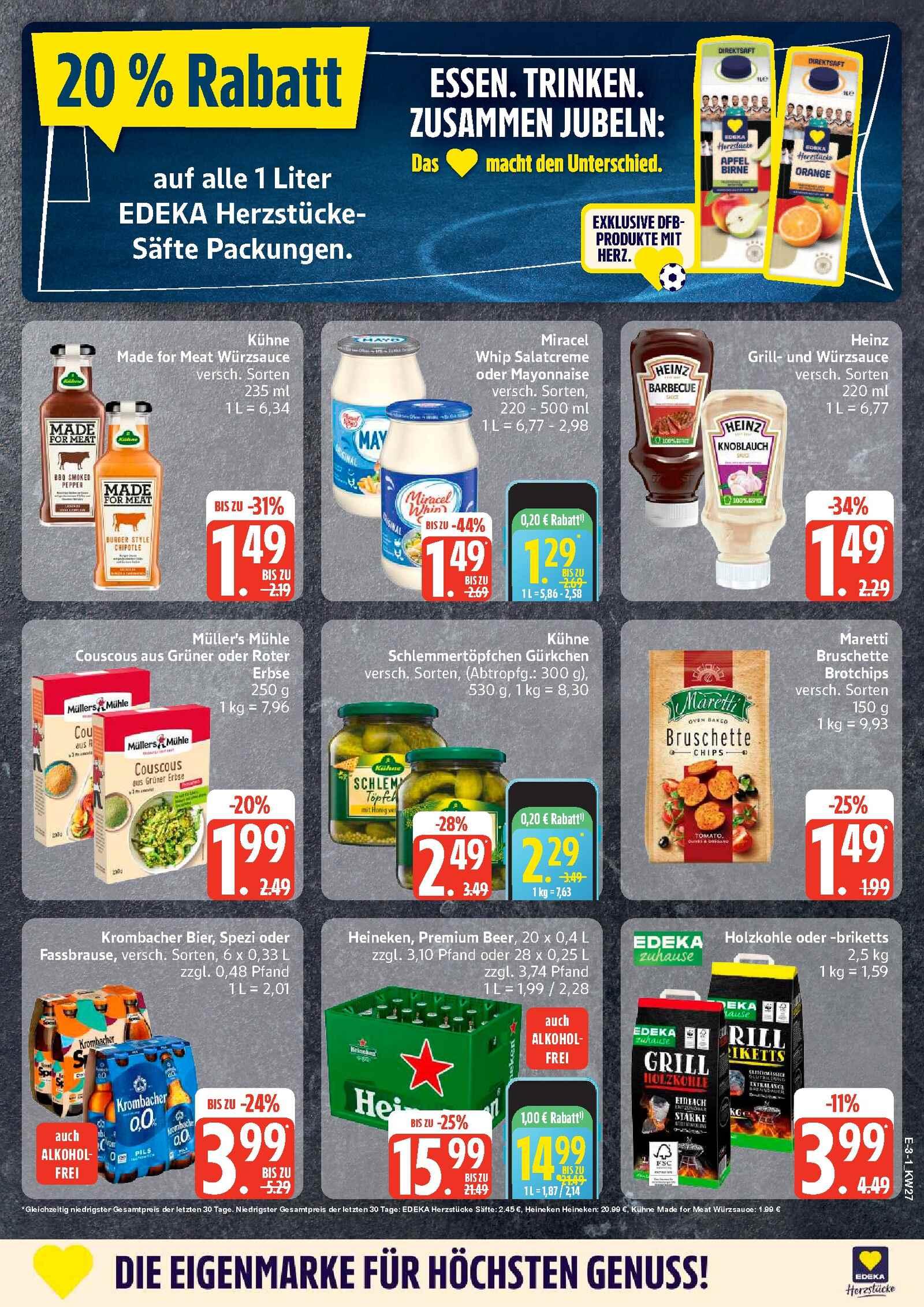 Edeka Prospekt ab Montag - Schleswig - Holstein Seite 3
