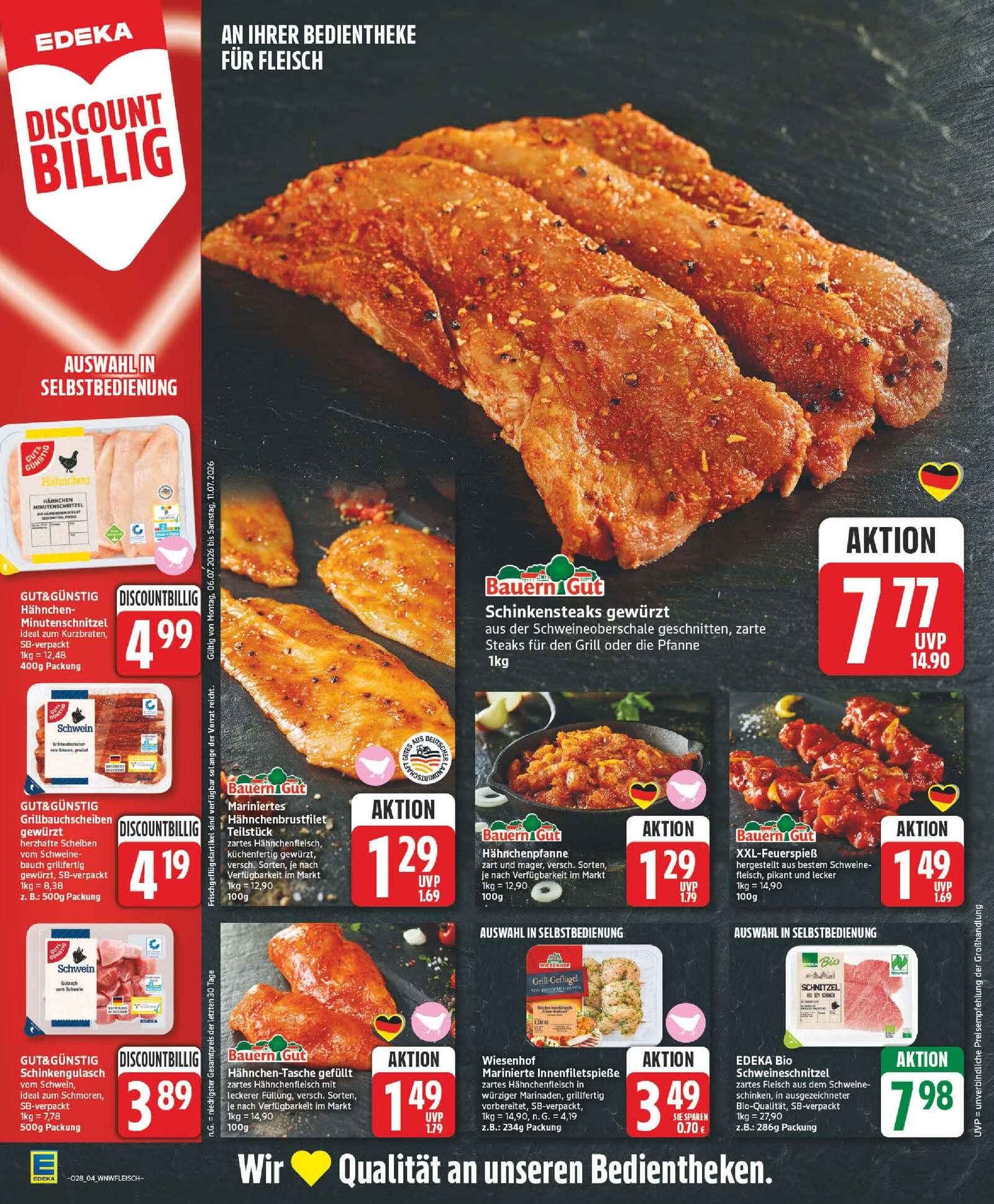 Edeka Prospekt ab Montag - Niedersachsen Seite 4