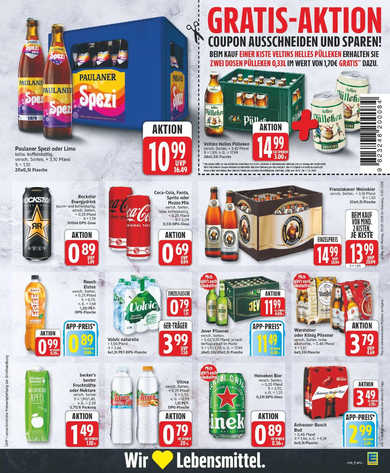 Edeka Prospekt ab Montag - Brandenburg Seite 17