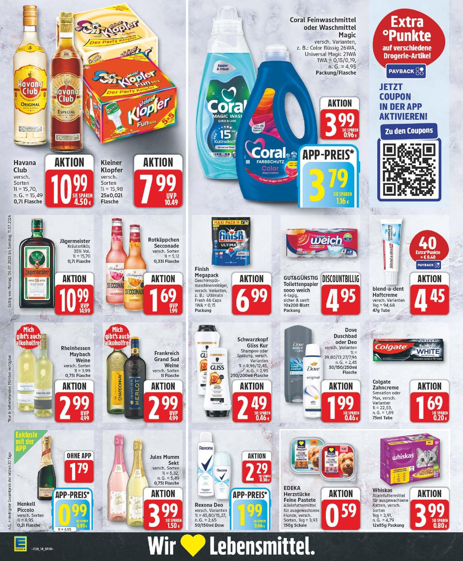 Edeka Prospekt ab Montag - Brandenburg Seite 18
