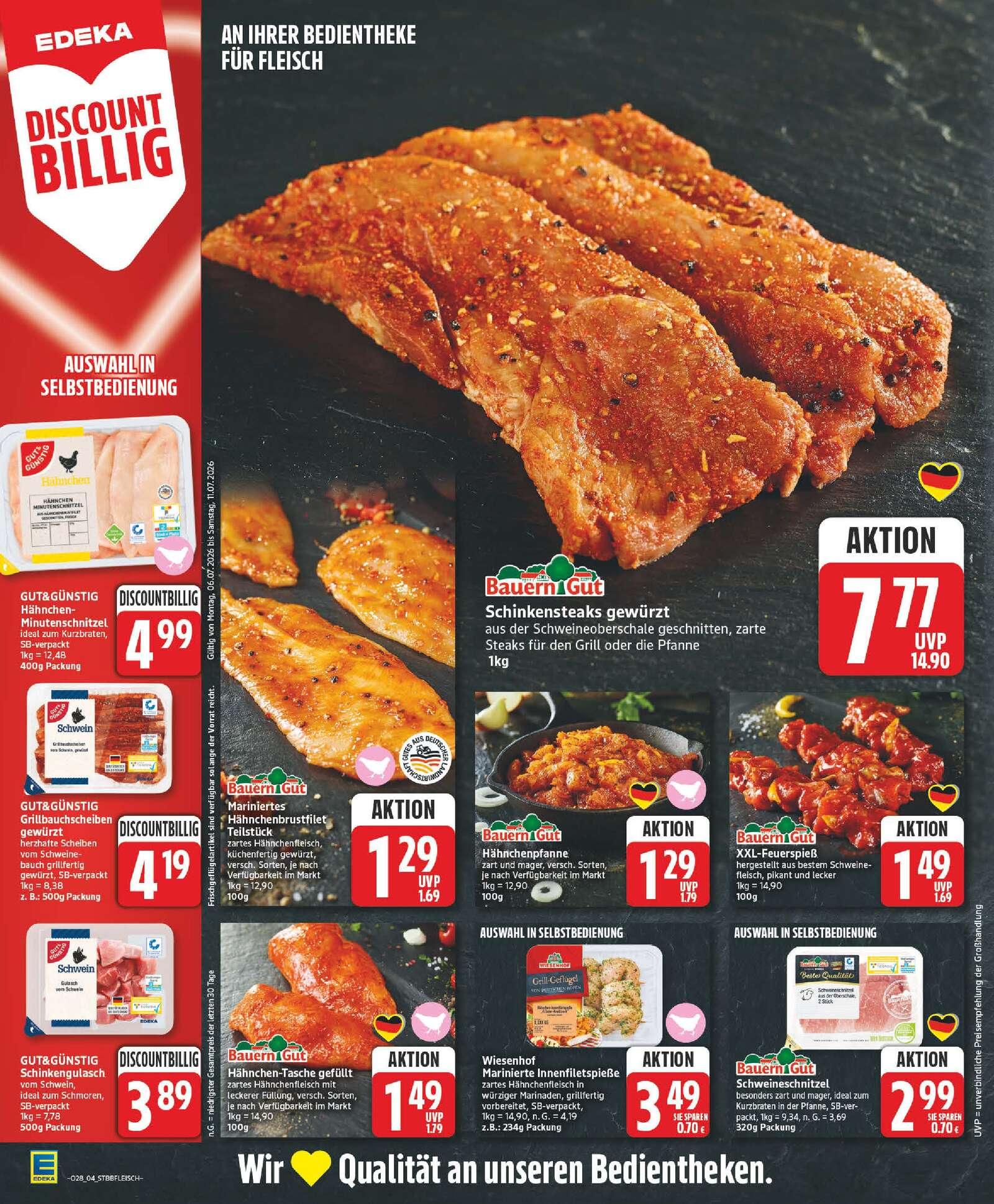 Edeka Prospekt ab Montag - Brandenburg Seite 4