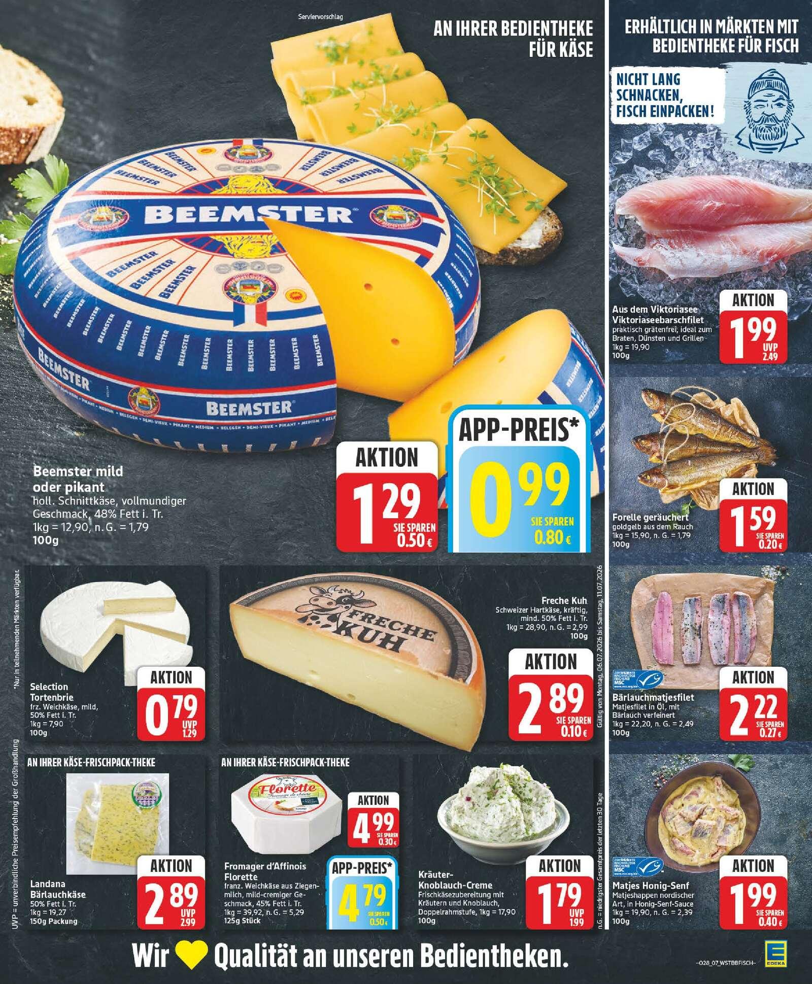 Edeka Prospekt ab Montag - Brandenburg Seite 7