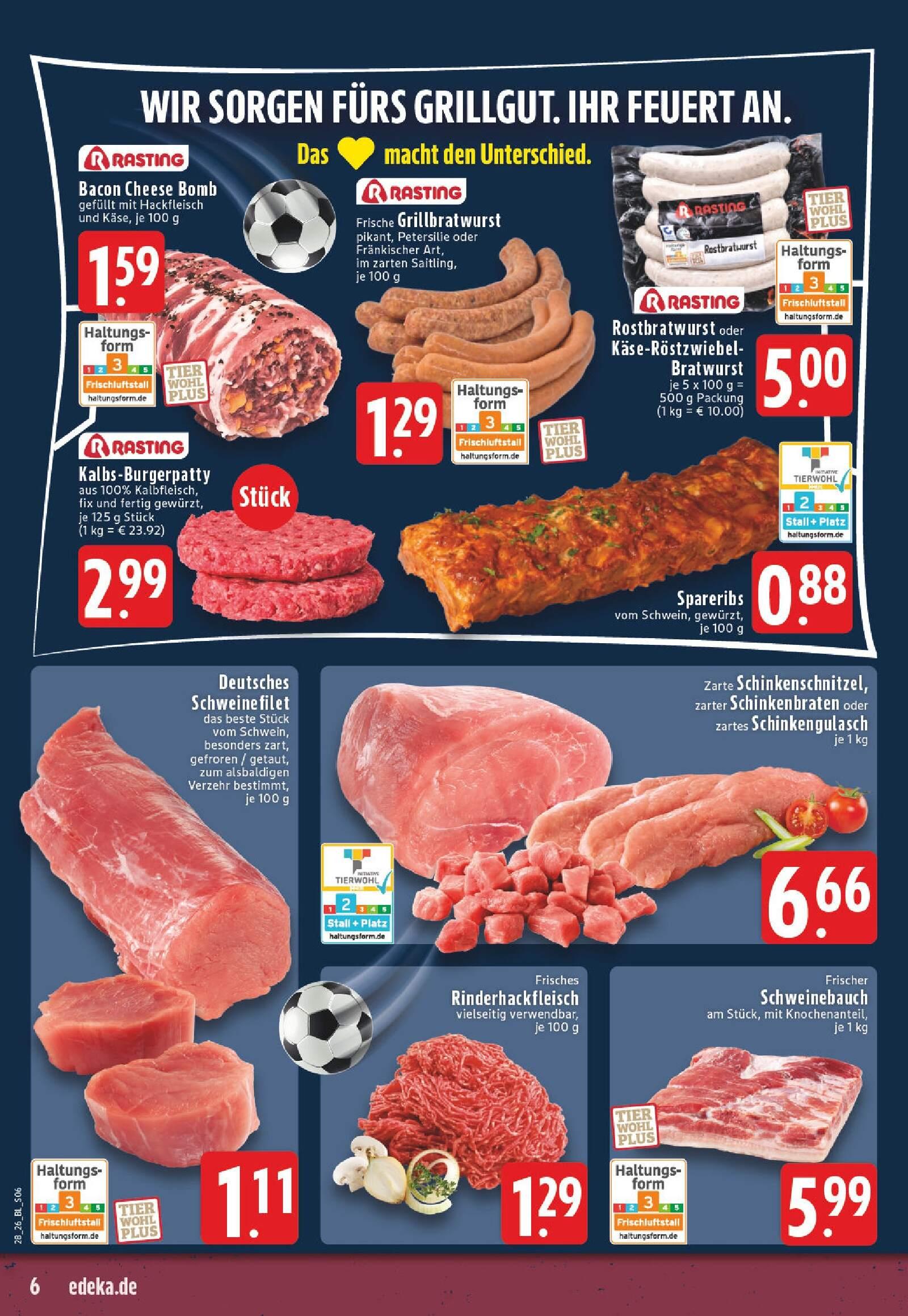 Edeka Prospekt ab Montag - Nordrhein - Westfalen Seite 6