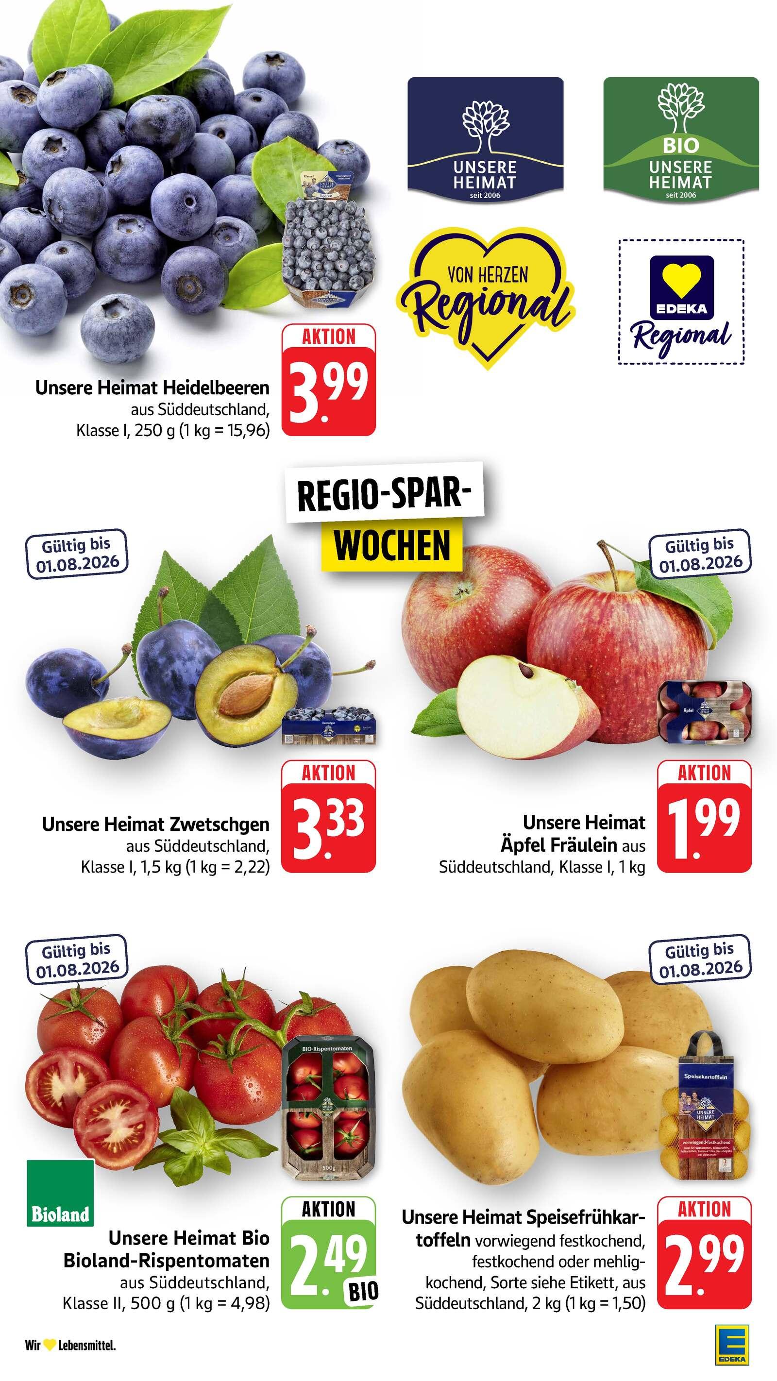 Edeka Prospekt ab Montag - Hessen Seite 4