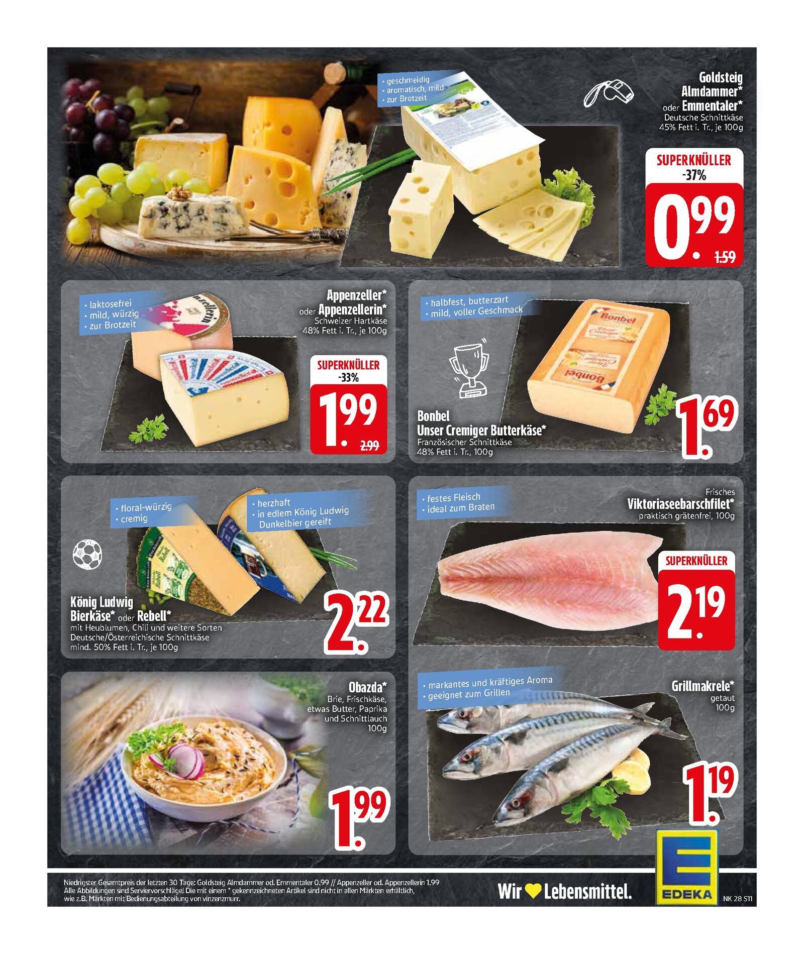 Edeka Prospekt ab Montag - Bayern Süd Seite 13
