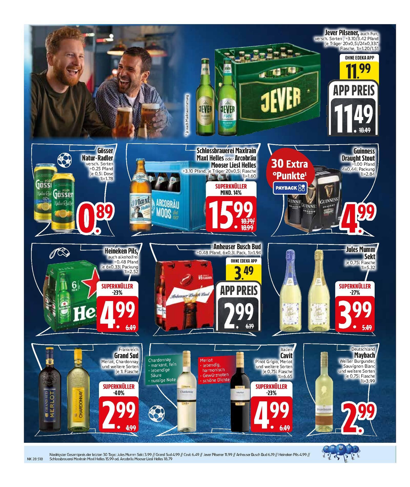 Edeka Prospekt ab Montag - Bayern Süd Seite 20