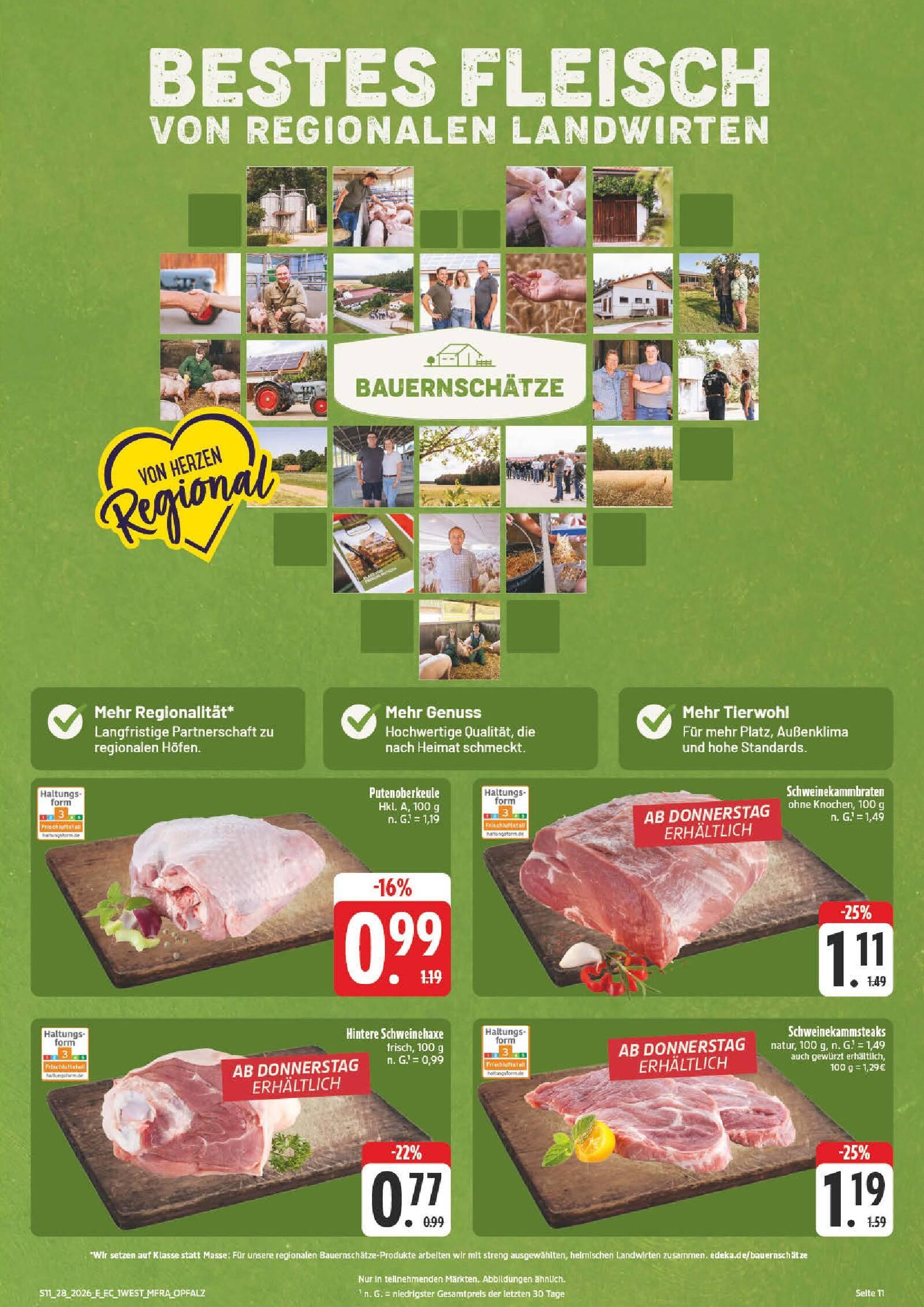 Edeka Prospekt ab Montag - Bayern Nord Seite 11