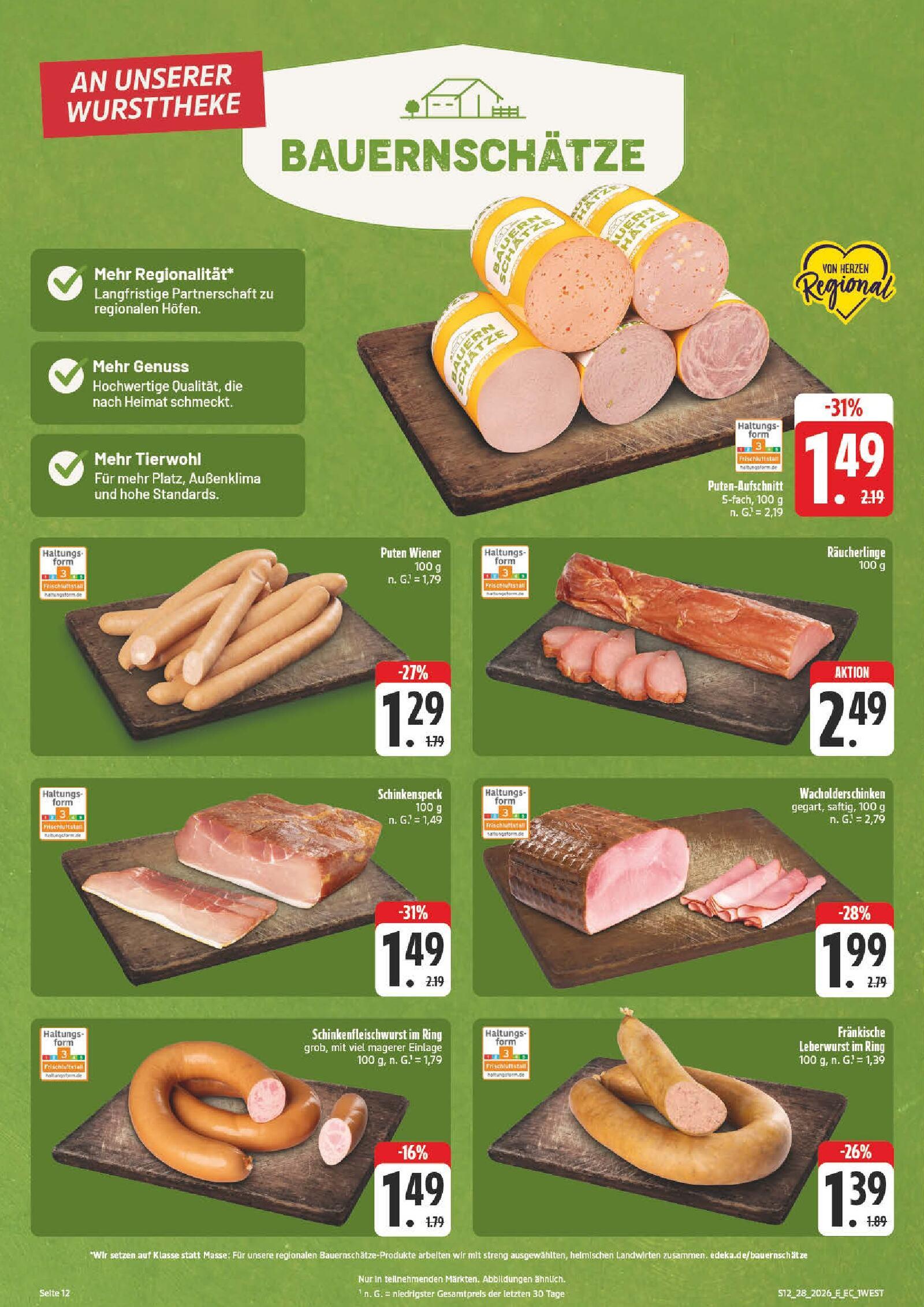 Edeka Prospekt ab Montag - Bayern Nord Seite 12