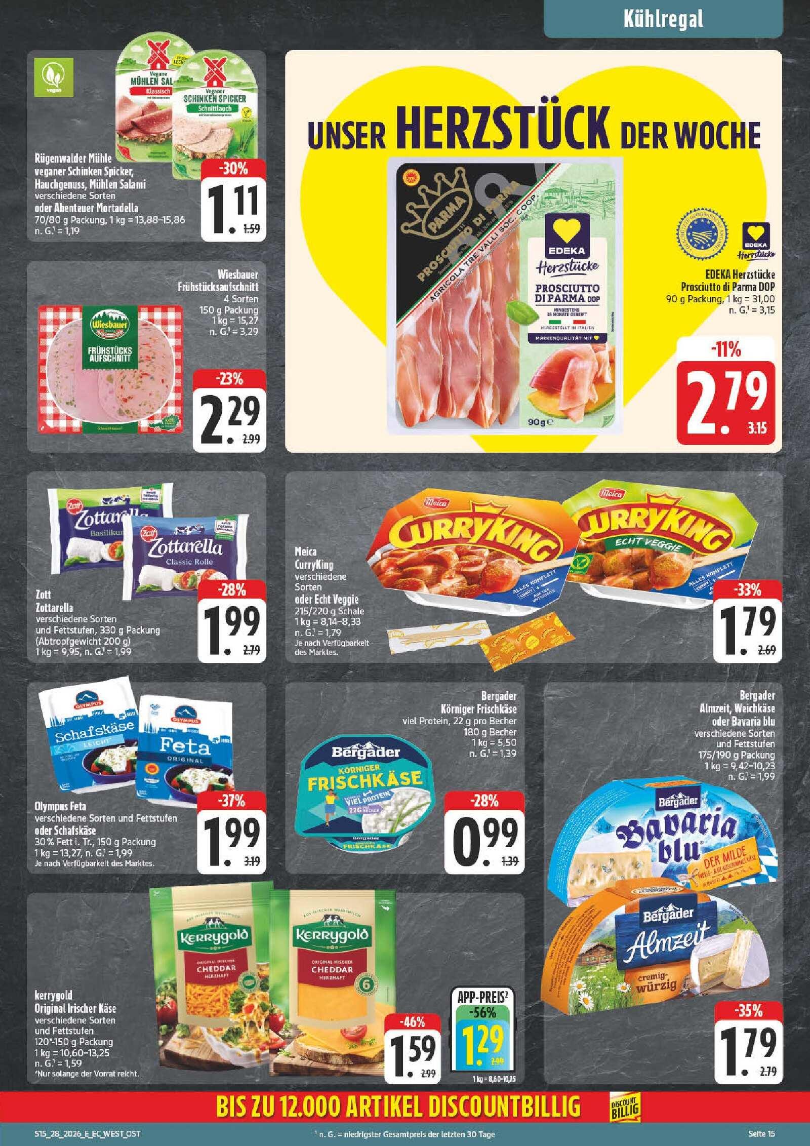 Edeka Prospekt ab Montag - Bayern Nord Seite 15