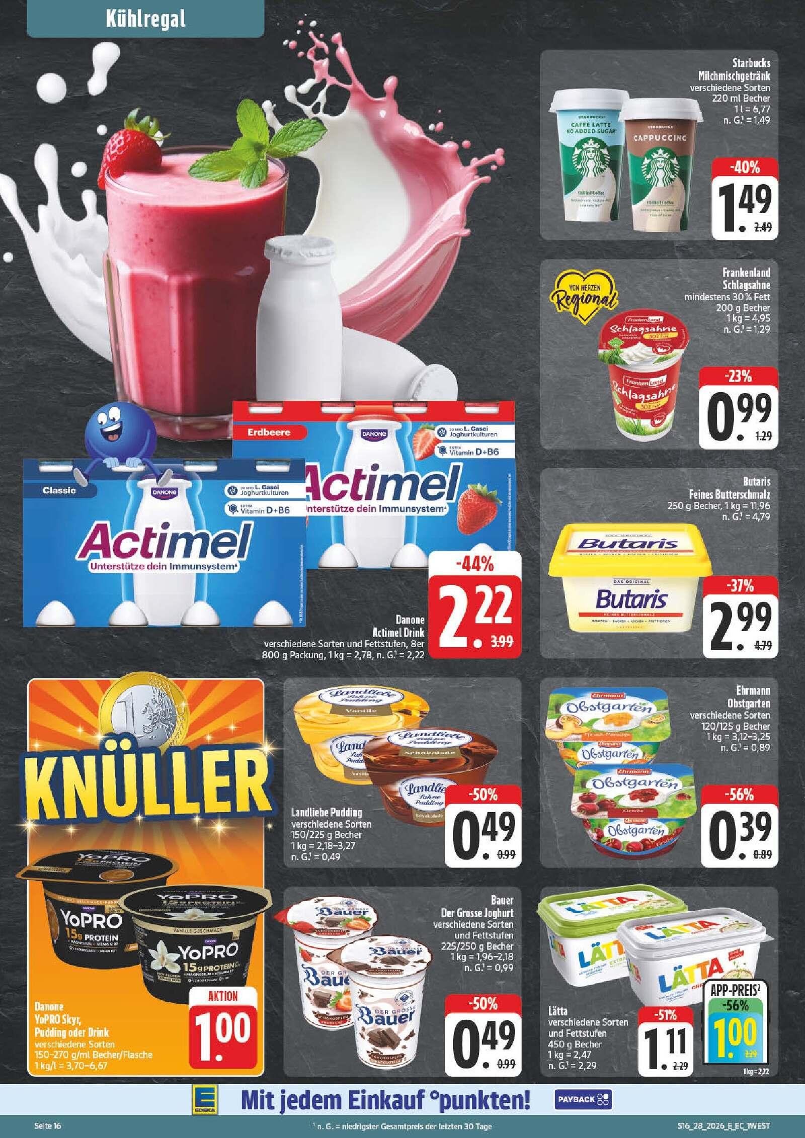 Edeka Prospekt ab Montag - Bayern Nord Seite 16