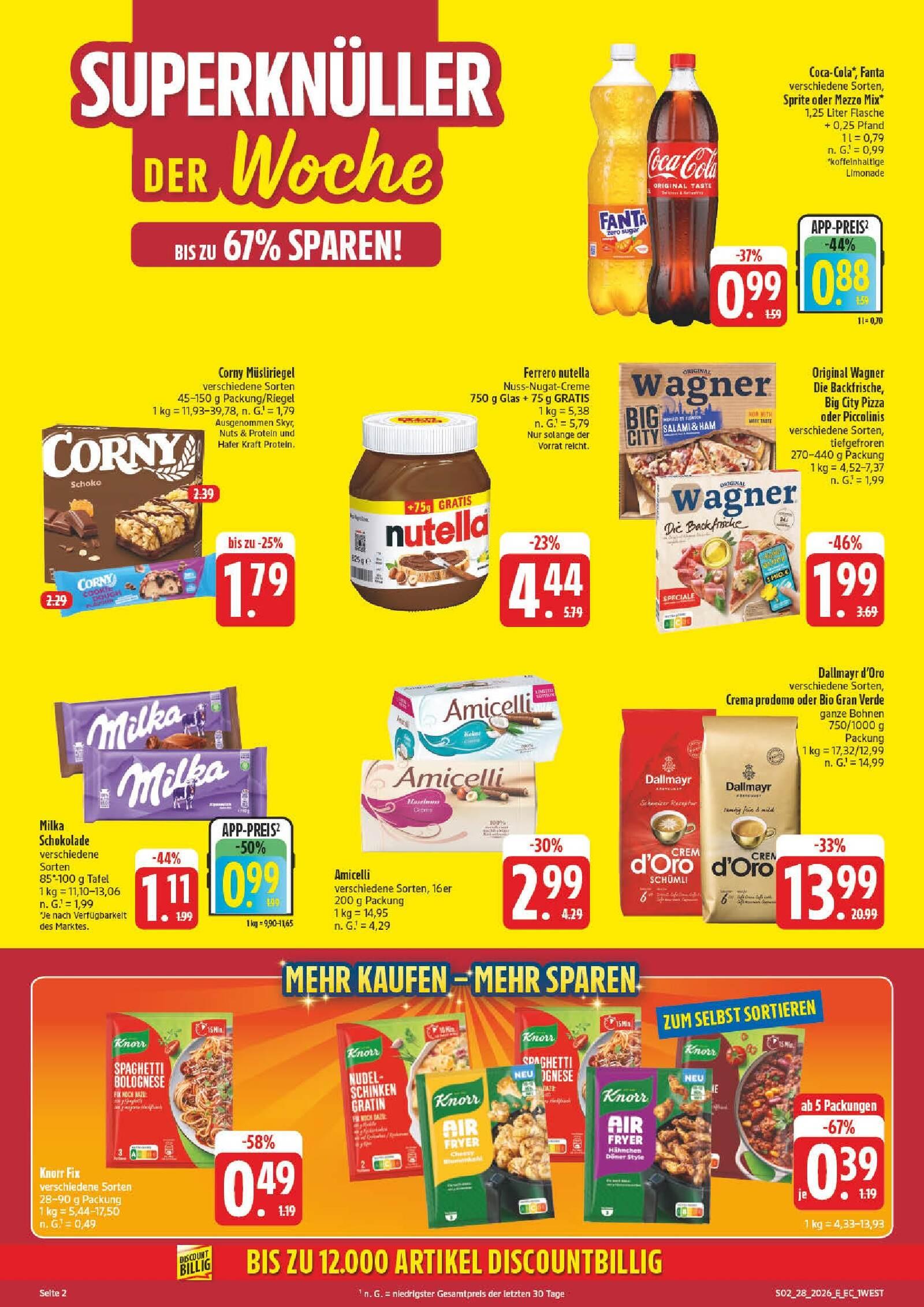 Edeka Prospekt ab Montag - Bayern Nord Seite 2